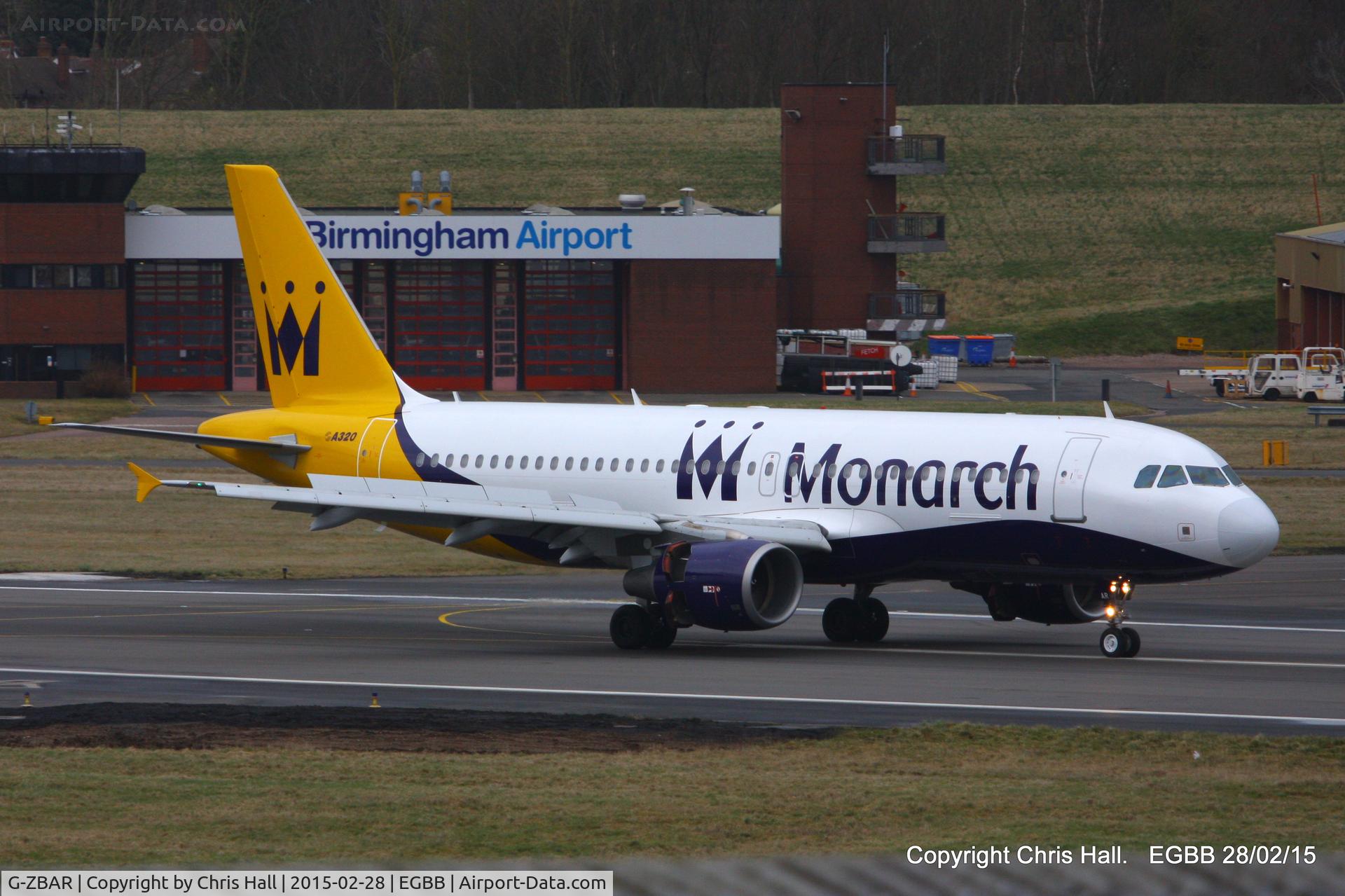 G-ZBAR, 2003 Airbus A320-214 C/N 2142, Monarch
