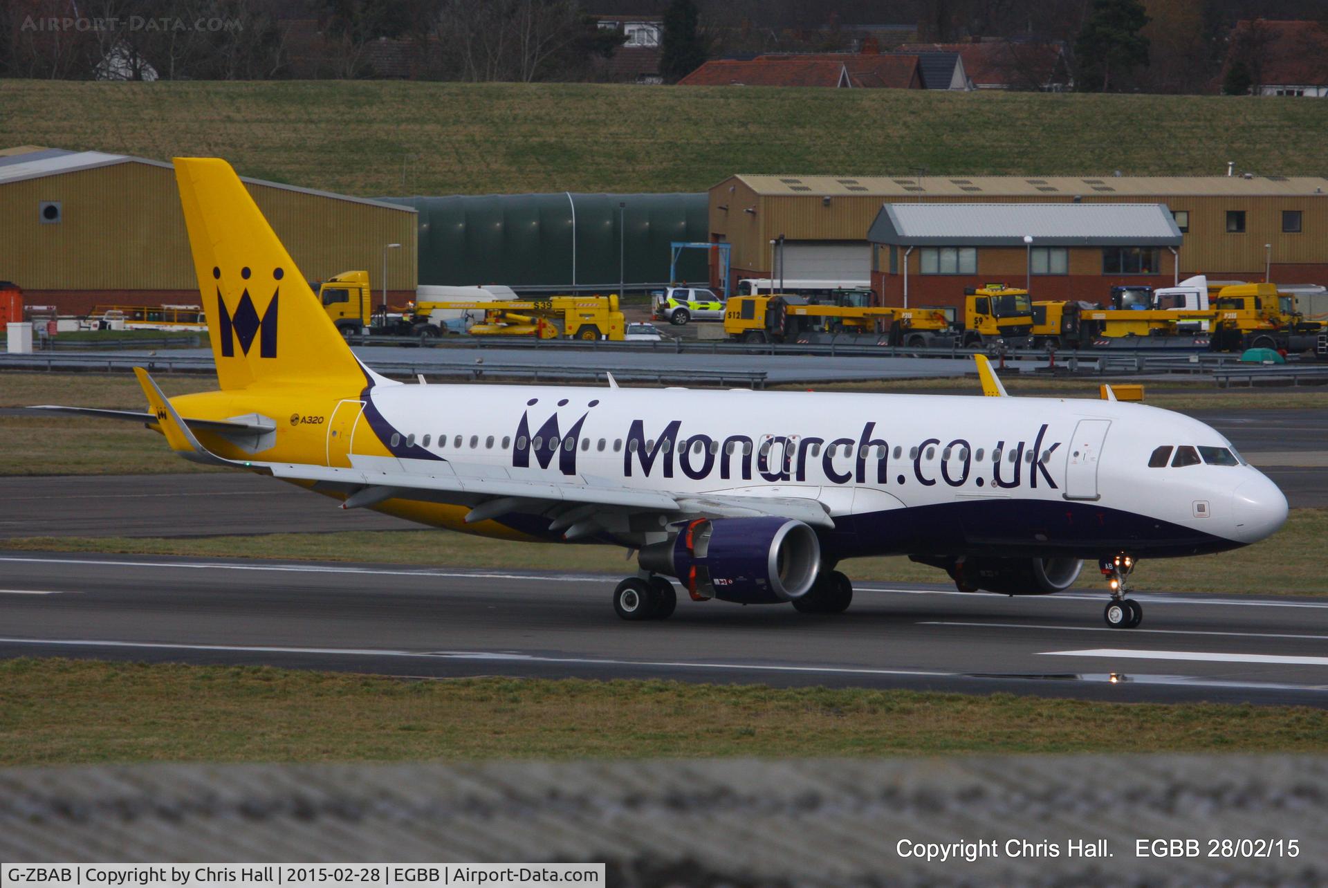 G-ZBAB, 2013 Airbus A320-214 C/N 5581, Monarch