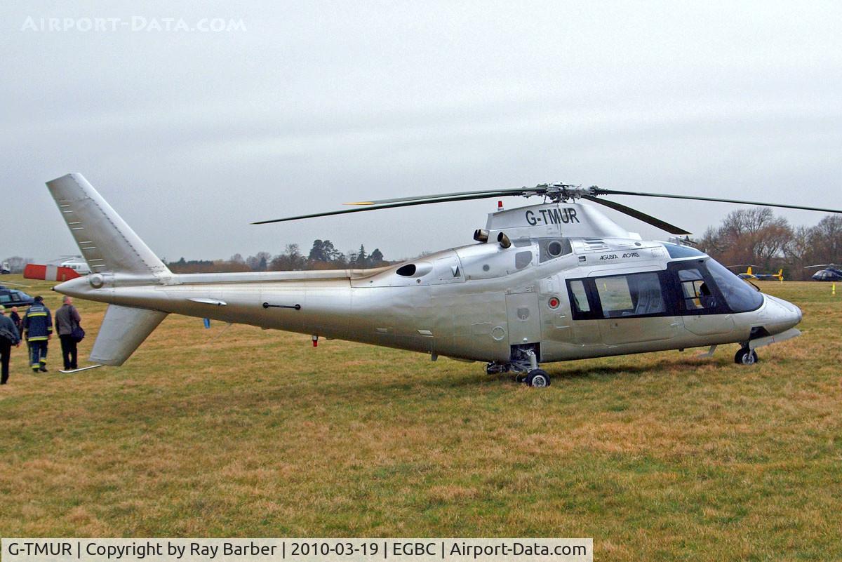 G-TMUR, 1985 Agusta A109A II C/N 7289, Agusta A-109A-II [7289] Cheltenham~G 19/03/2010