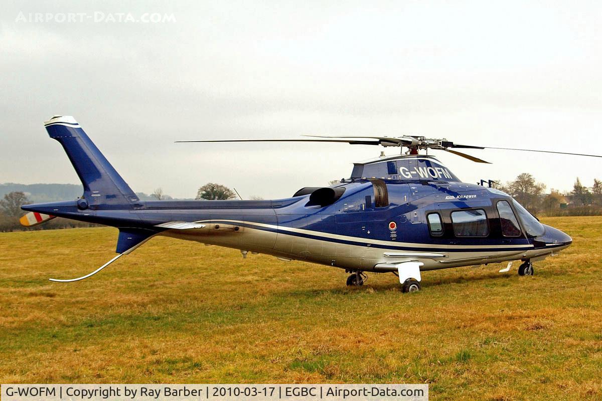 G-WOFM, 2006 Agusta A-109E Power C/N 11678, Agusta A.109E Power [11678] Cheltenham~G 17/03/2010
