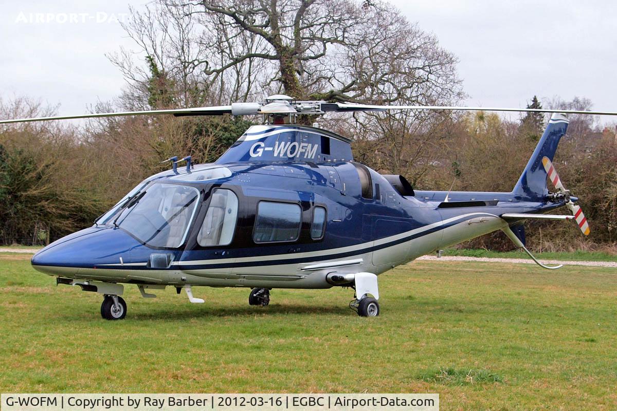 G-WOFM, 2006 Agusta A-109E Power C/N 11678, Agusta A.109E Power [11678] Cheltenham~G 16/03/2012