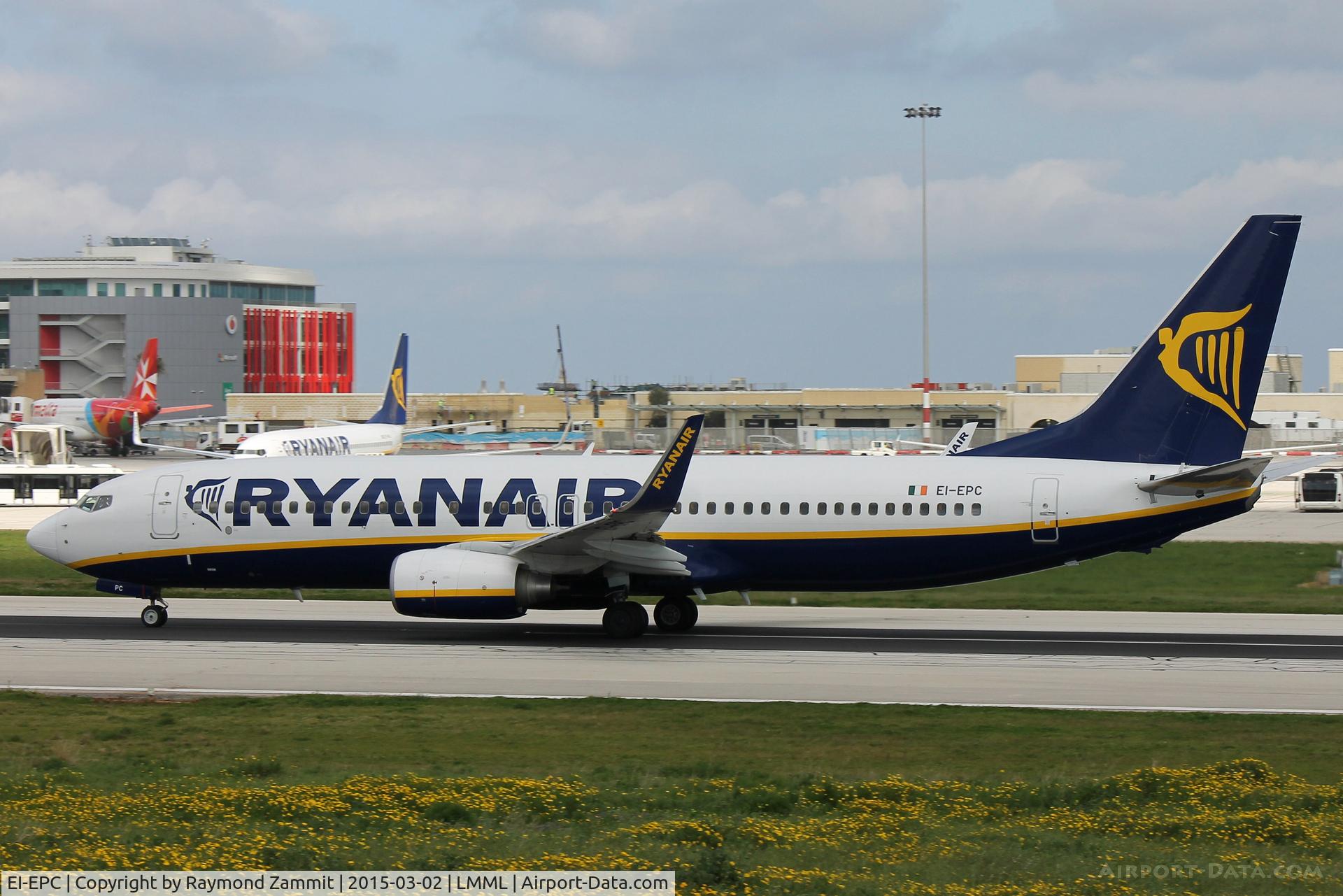 EI-EPC, 2011 Boeing 737-8AS C/N 40312, B737-800 EI-EPC Ryanair