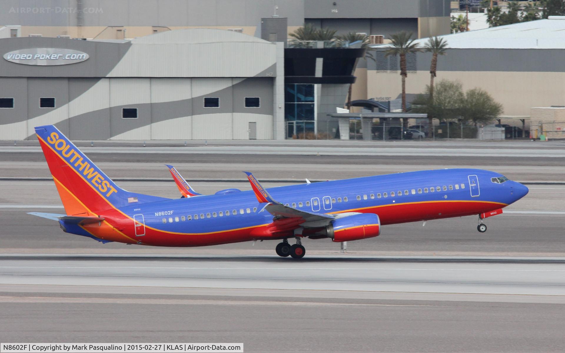 N8602F, 2012 Boeing 737-8H4 C/N 38110, Boeing 737-800