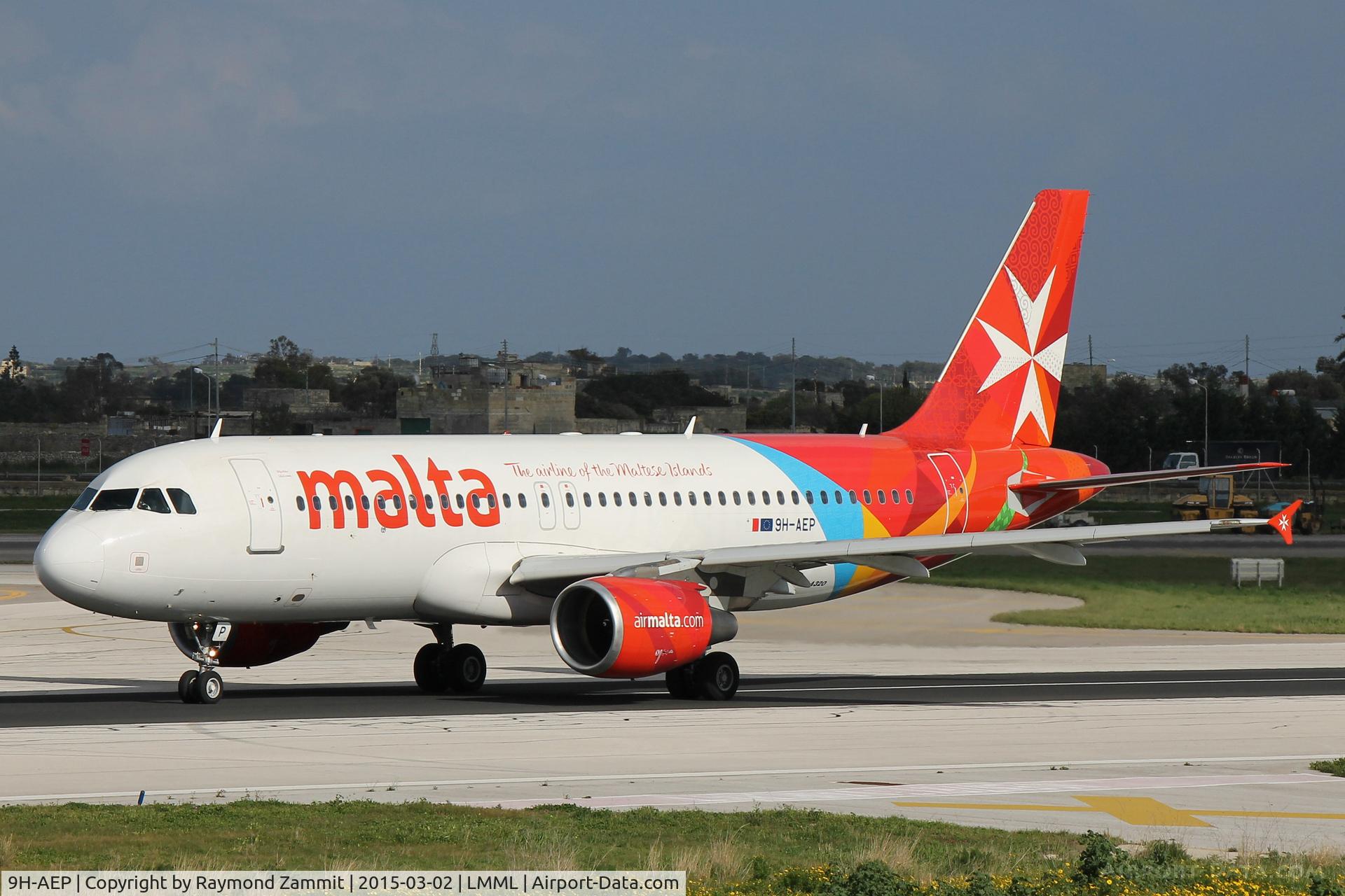 9H-AEP, 2007 Airbus A320-214 C/N 3056, A320 9H-AEP Air Malta