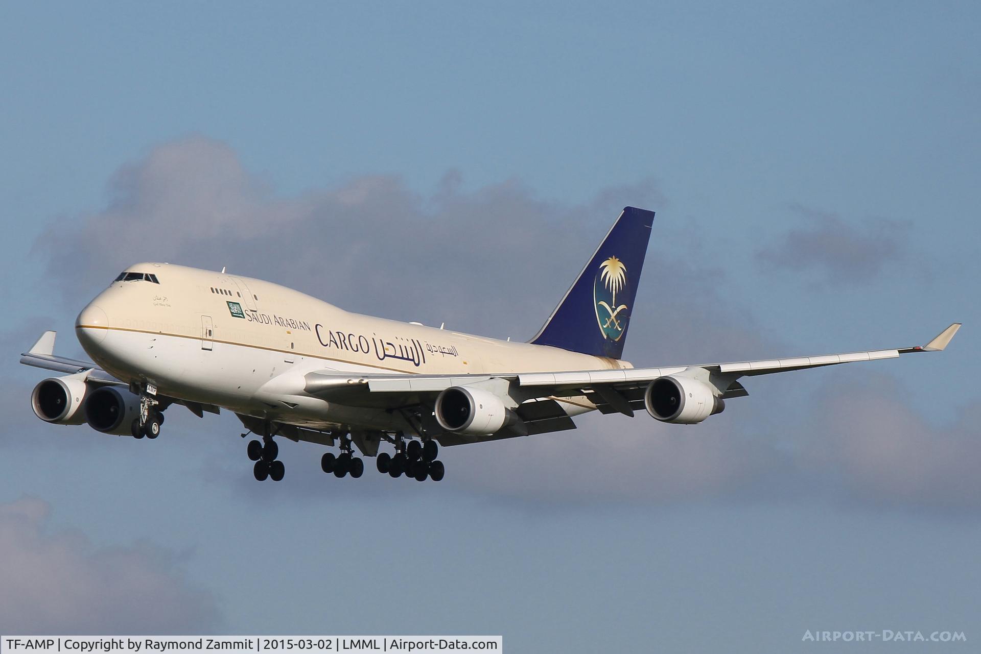 TF-AMP, 1990 Boeing 747-481/BCF C/N 24801, B747 TF-AMP Saudia Cargo
