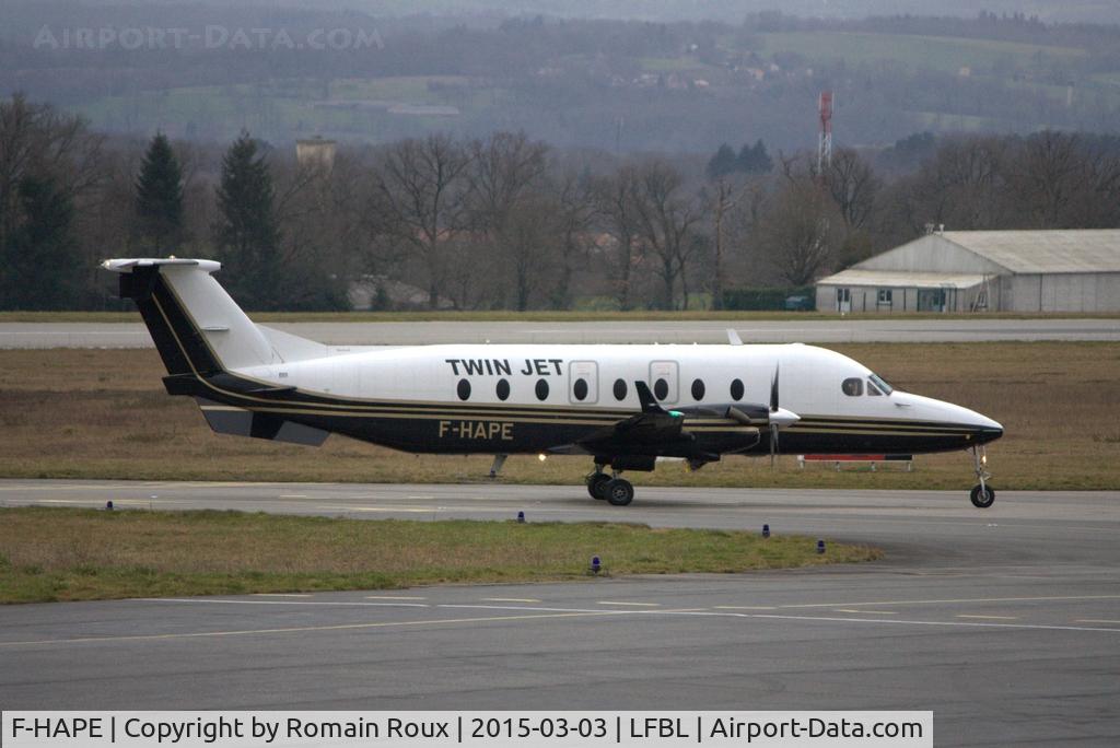 F-HAPE, 1999 Beech 1900D C/N UE-367, From LFPO