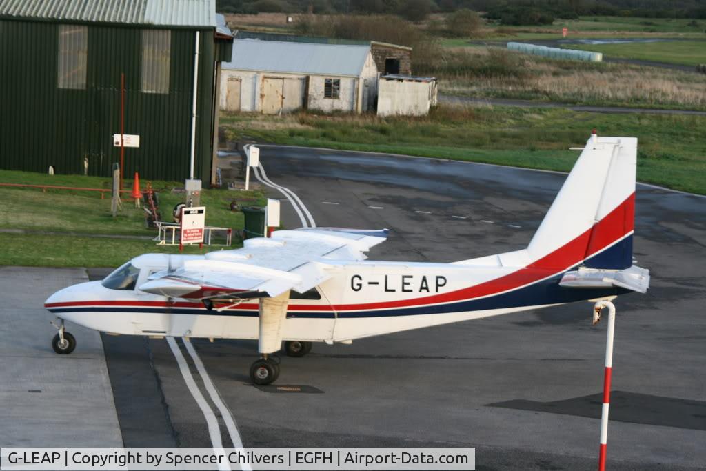 G-LEAP, 1987 Pilatus Britten-Norman BN-2T Turbine Islander C/N 2183, G-LEAP