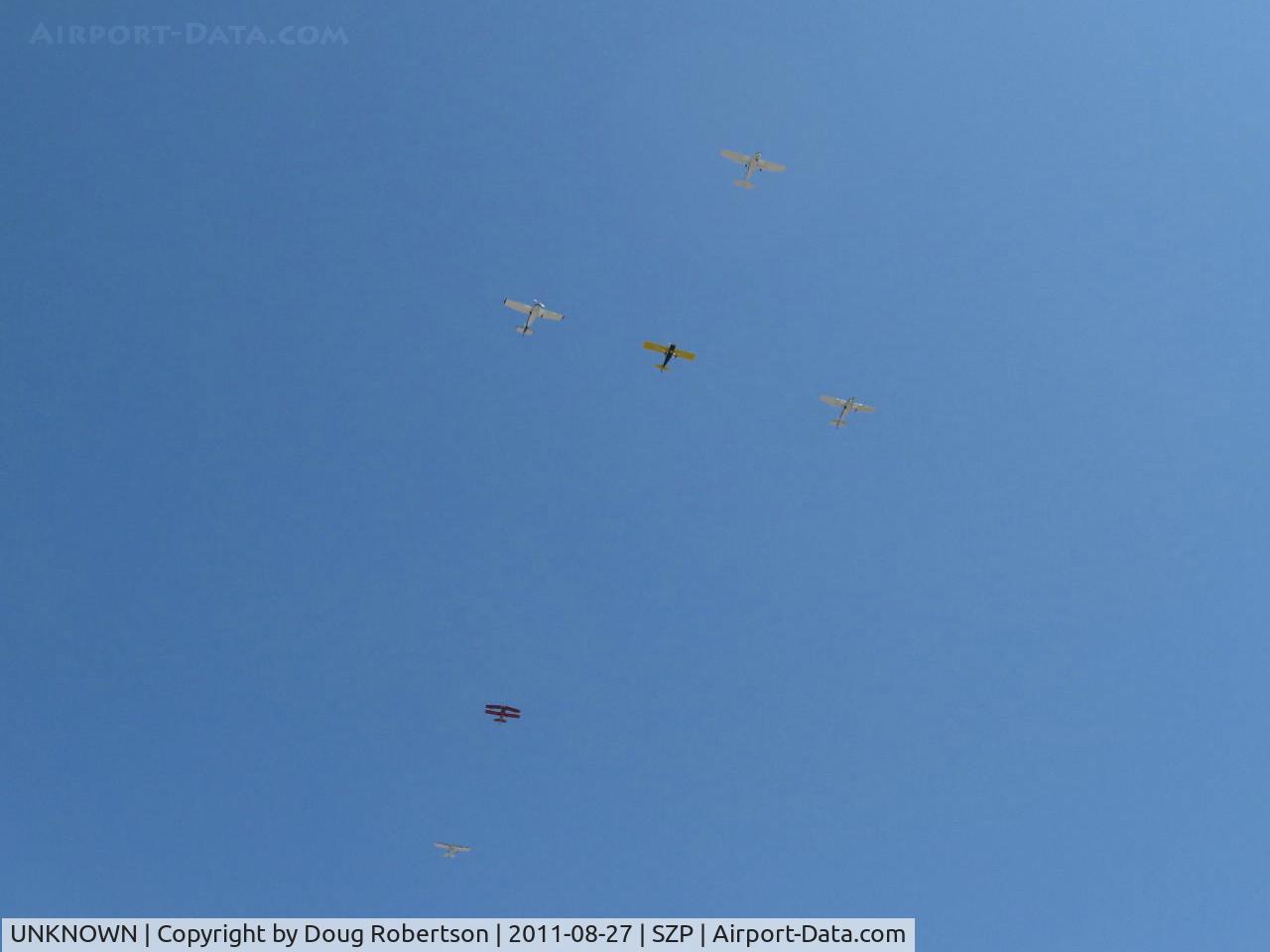 UNKNOWN, Miscellaneous Various C/N unknown, James 'Seamus' McCaughley, Jr. Memorial Tribute Flight high over Rwy 22