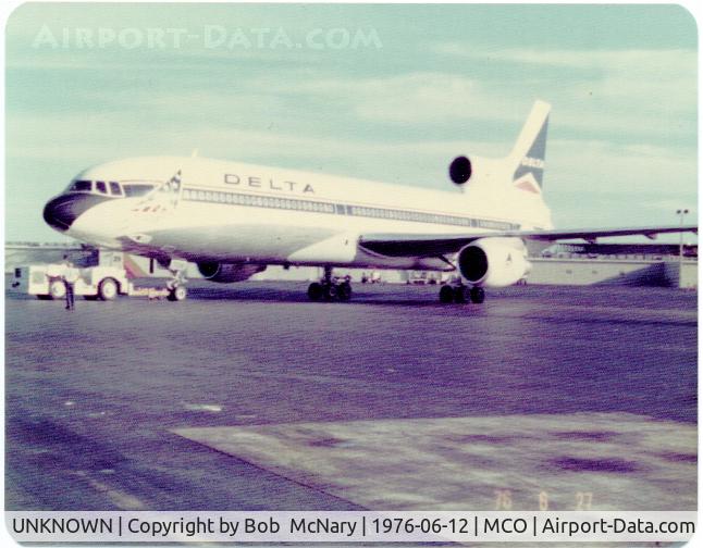 UNKNOWN, Airliners Various C/N Unknown, Delta L-1011 with the Bicentennial Logo 1976 only