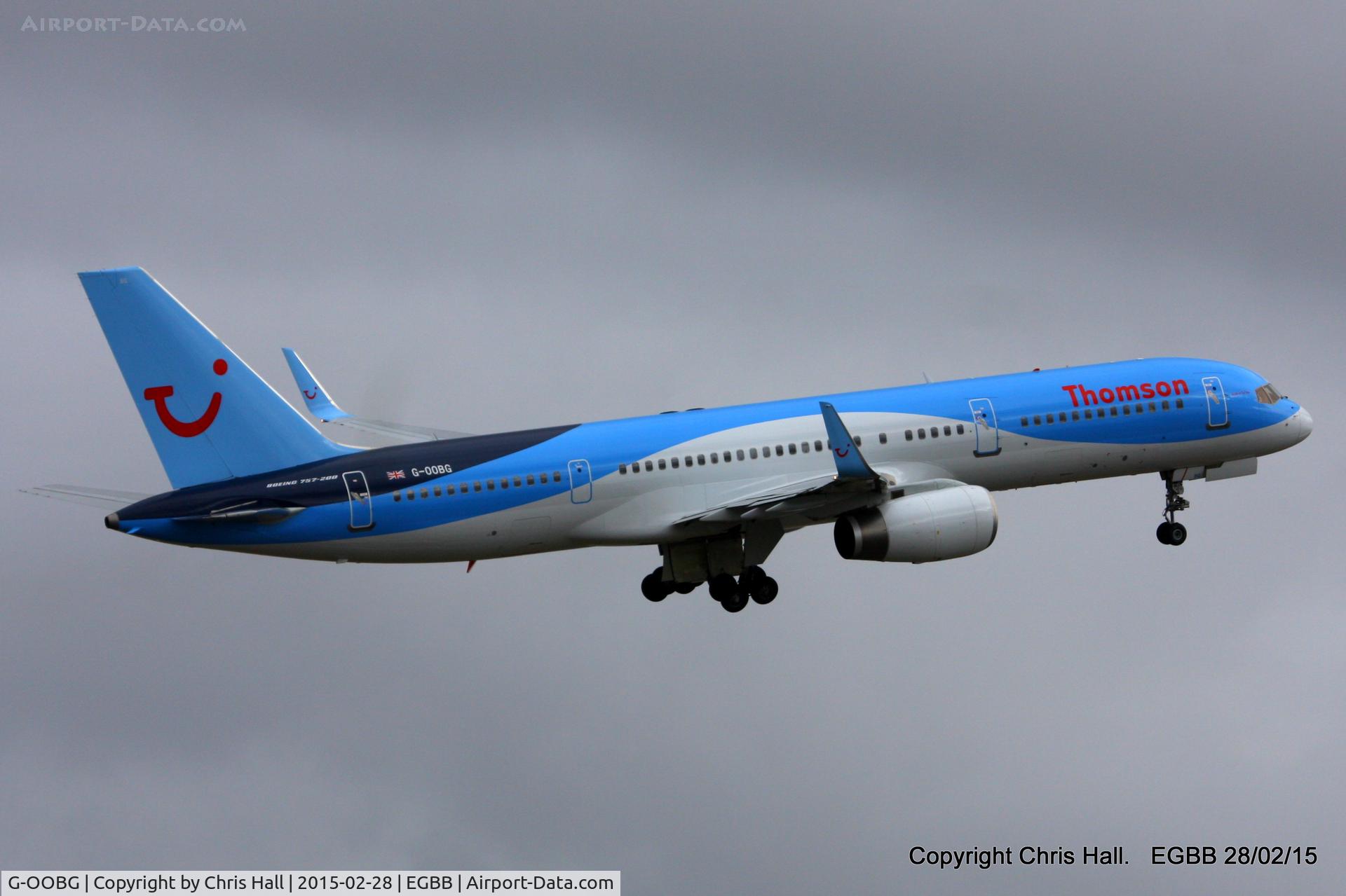 G-OOBG, 1999 Boeing 757-236 C/N 29942, Thomson