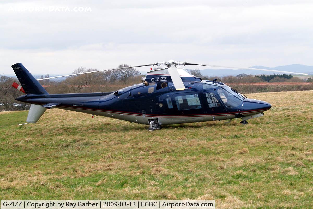G-ZIZZ, 1987 Agusta A-109A-2 C/N 7390, Agusta A.109A-2 [7390] Cheltenham~G 13/03/2009