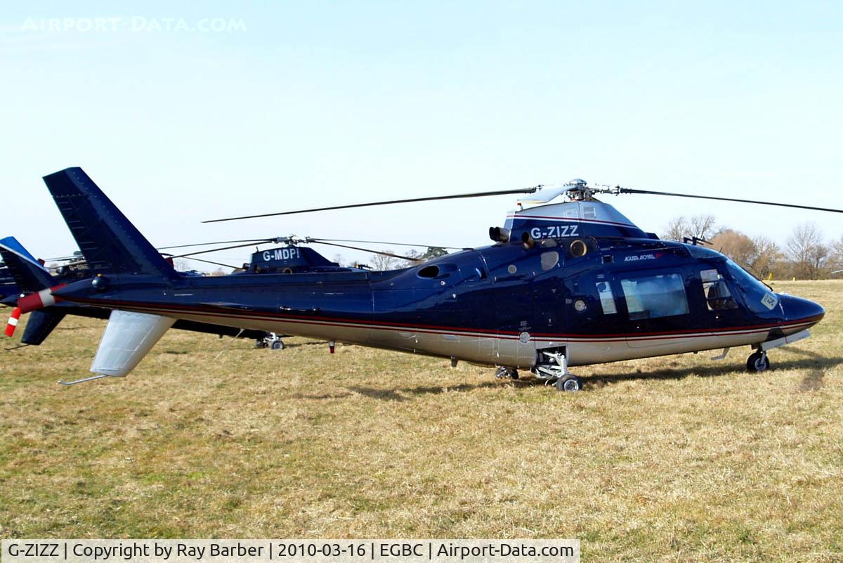 G-ZIZZ, 1987 Agusta A-109A-2 C/N 7390, Agusta A.109A-2 [7390] Cheltenham~G 16/03/2010