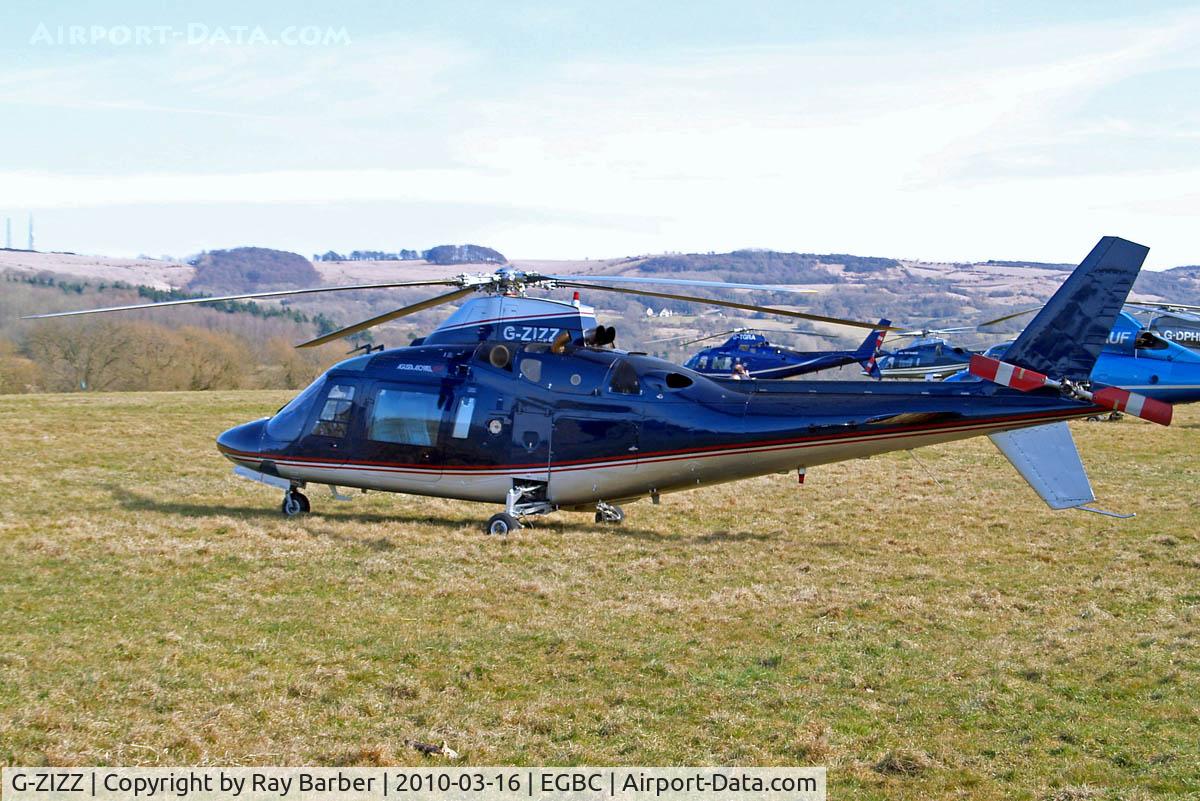 G-ZIZZ, 1987 Agusta A-109A-2 C/N 7390, Agusta A.109A-2 [7390] Cheltenham~G 16/03/2010