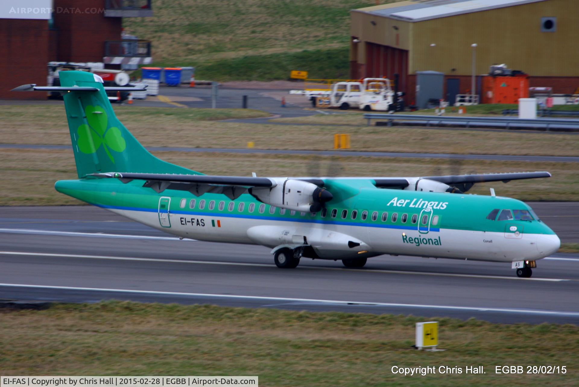 EI-FAS, 2013 ATR 72-600 (72-212A) C/N 1083, Aer Lingus Regional