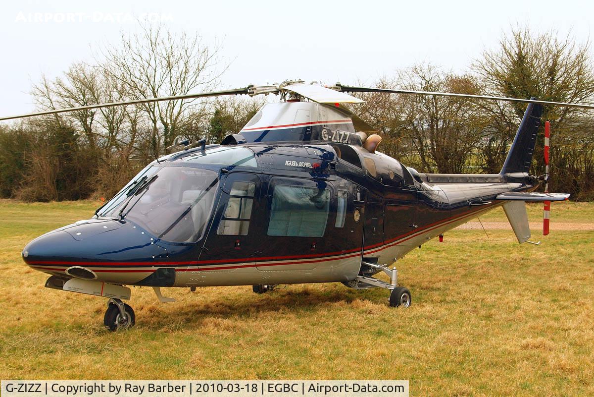 G-ZIZZ, 1987 Agusta A-109A-2 C/N 7390, Agusta A.109A-2 [7390] Cheltenham~G 18/03/2010