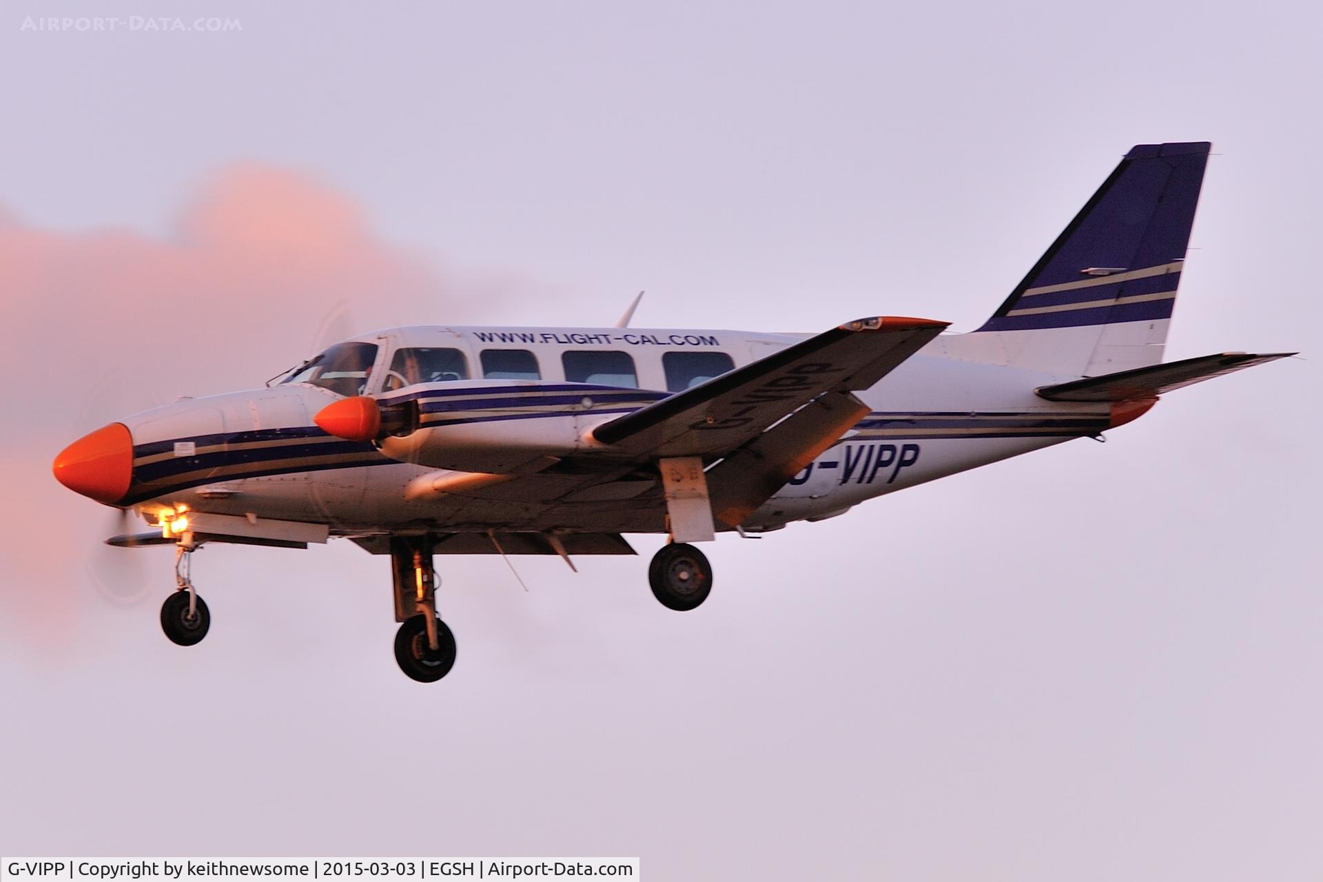 G-VIPP, 1979 Piper PA-31-350 Navajo Chieftain Chieftain C/N 31-7952244, New colour scheme.