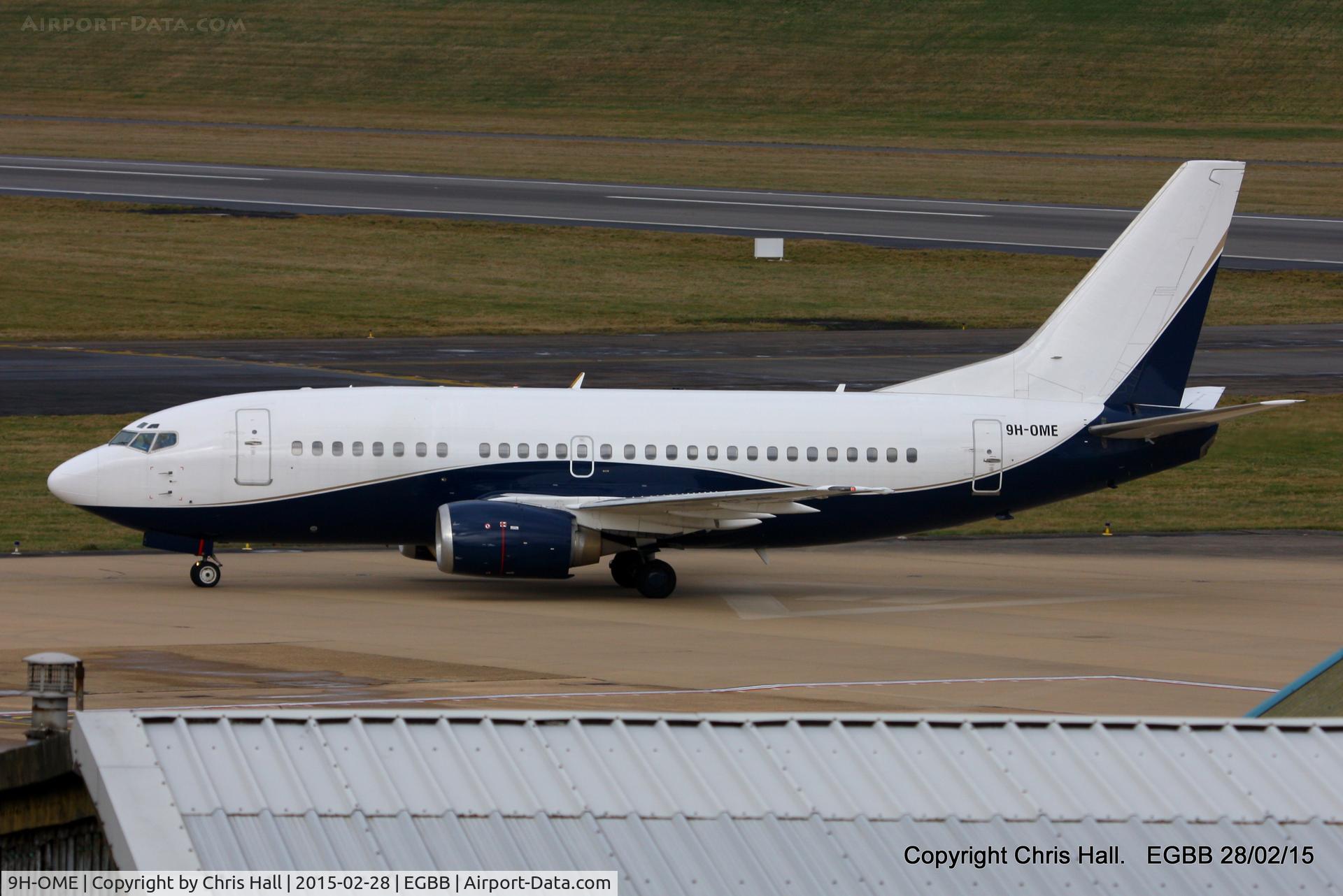 9H-OME, 1991 Boeing 737-505 C/N 24274, AIR X Charter