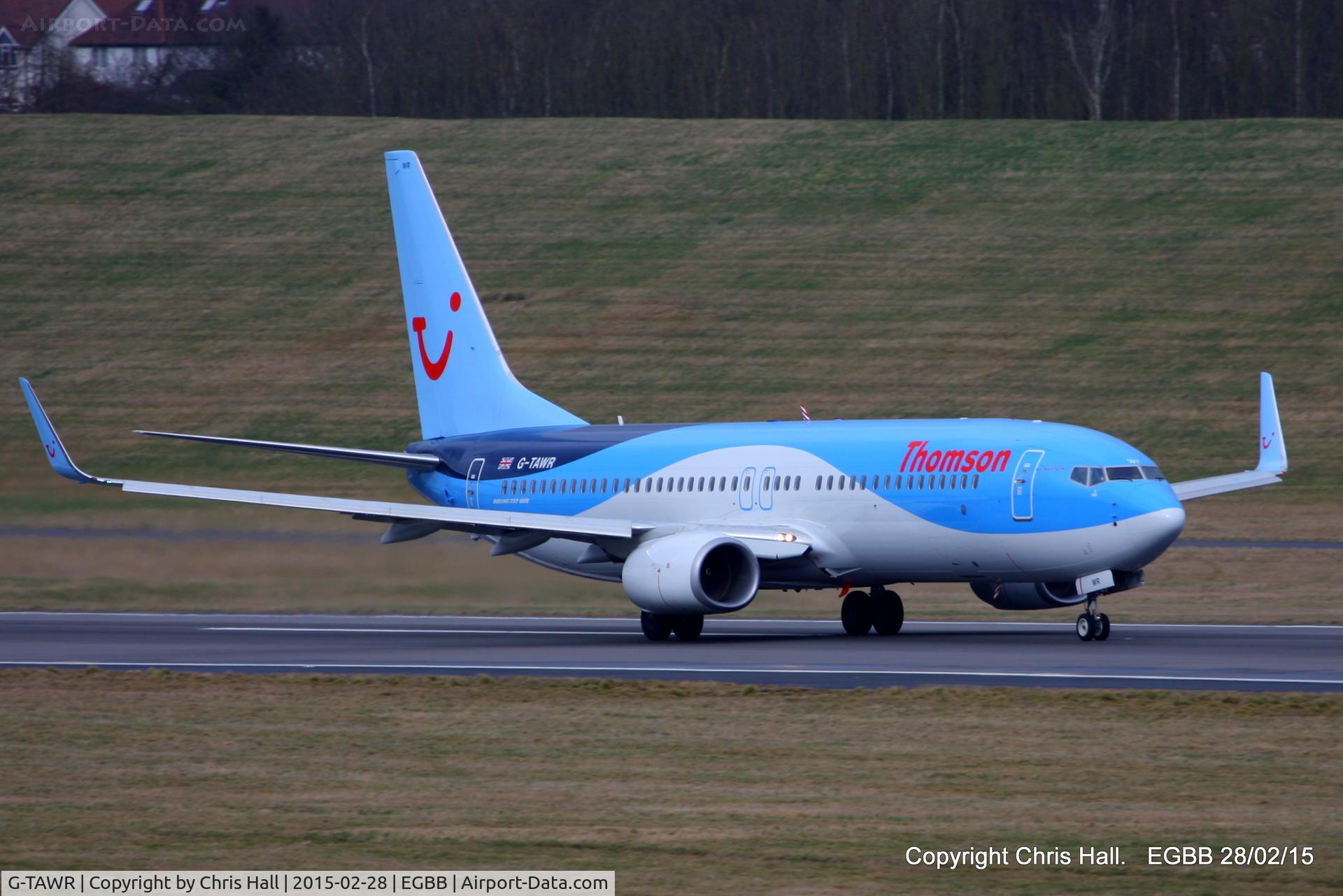 G-TAWR, 2013 Boeing 737-8K5 C/N 37256, Thomson