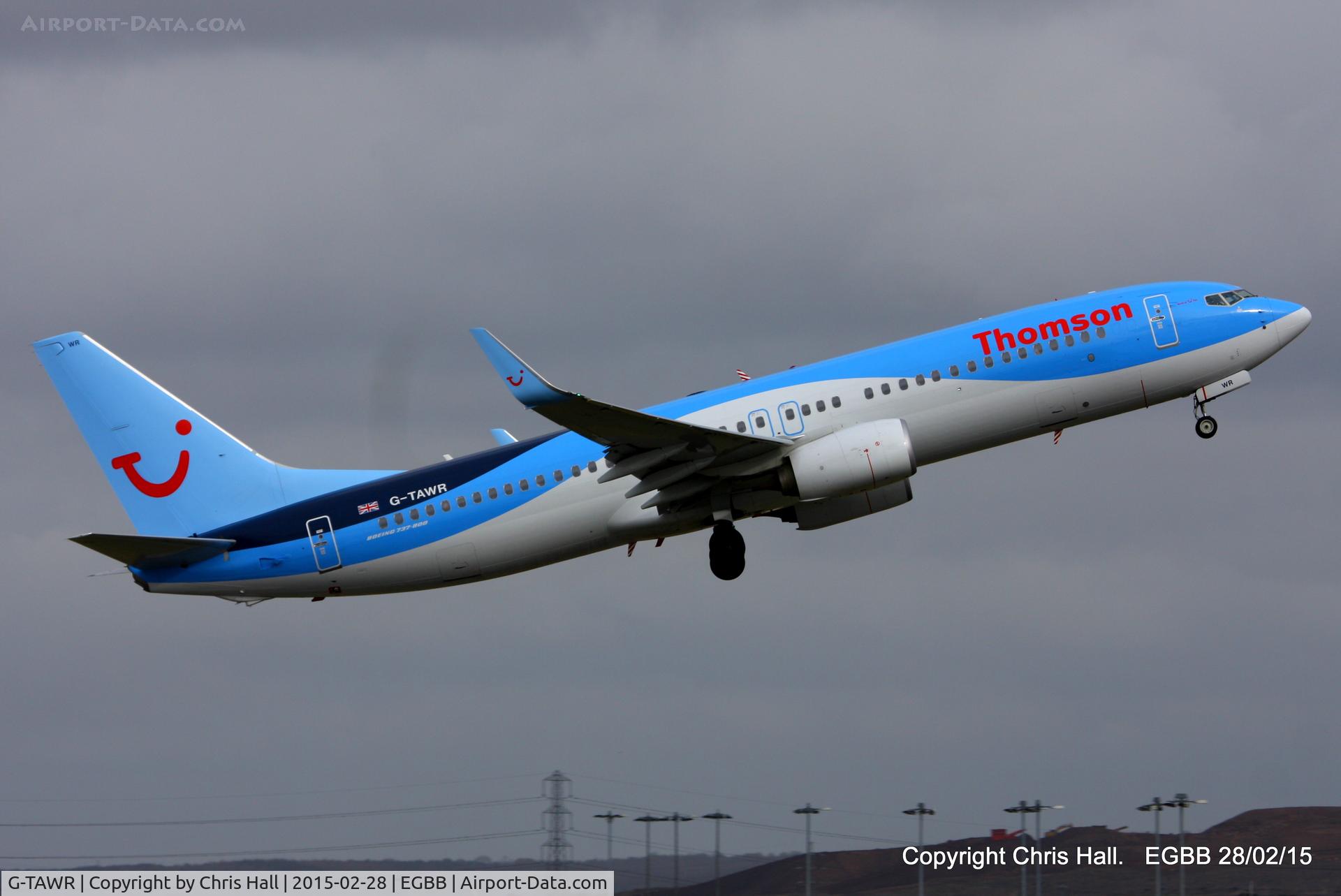 G-TAWR, 2013 Boeing 737-8K5 C/N 37256, Thomson