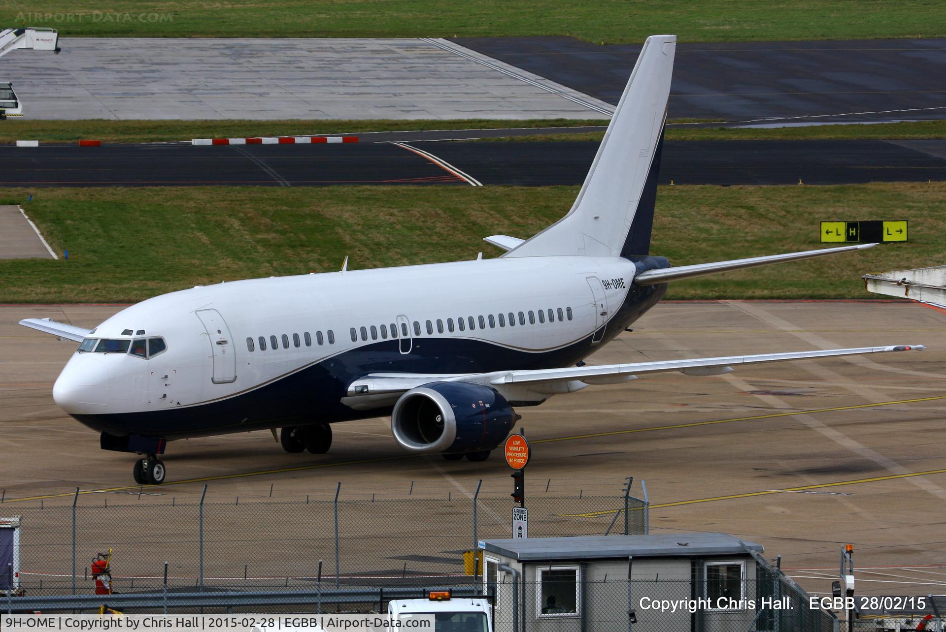 9H-OME, 1991 Boeing 737-505 C/N 24274, AIR X Charter