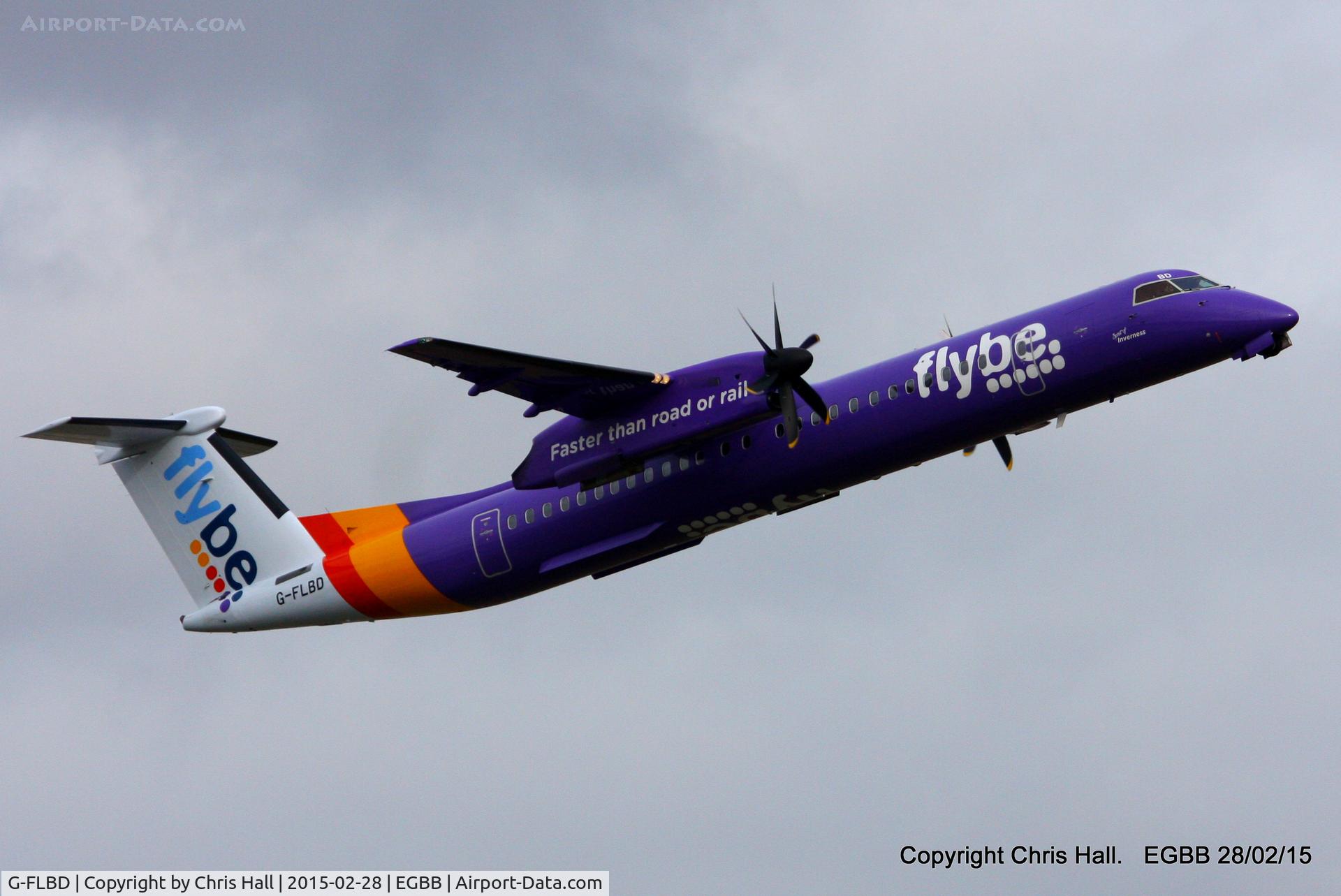 G-FLBD, 2009 De Havilland Canada DHC-8-402Q Dash 8 C/N 4259, flybe