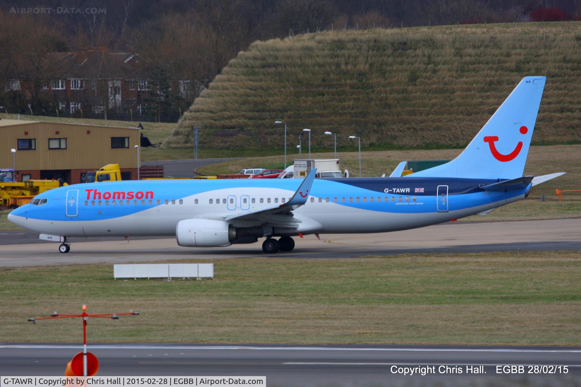 G-TAWR, 2013 Boeing 737-8K5 C/N 37256, Thomson