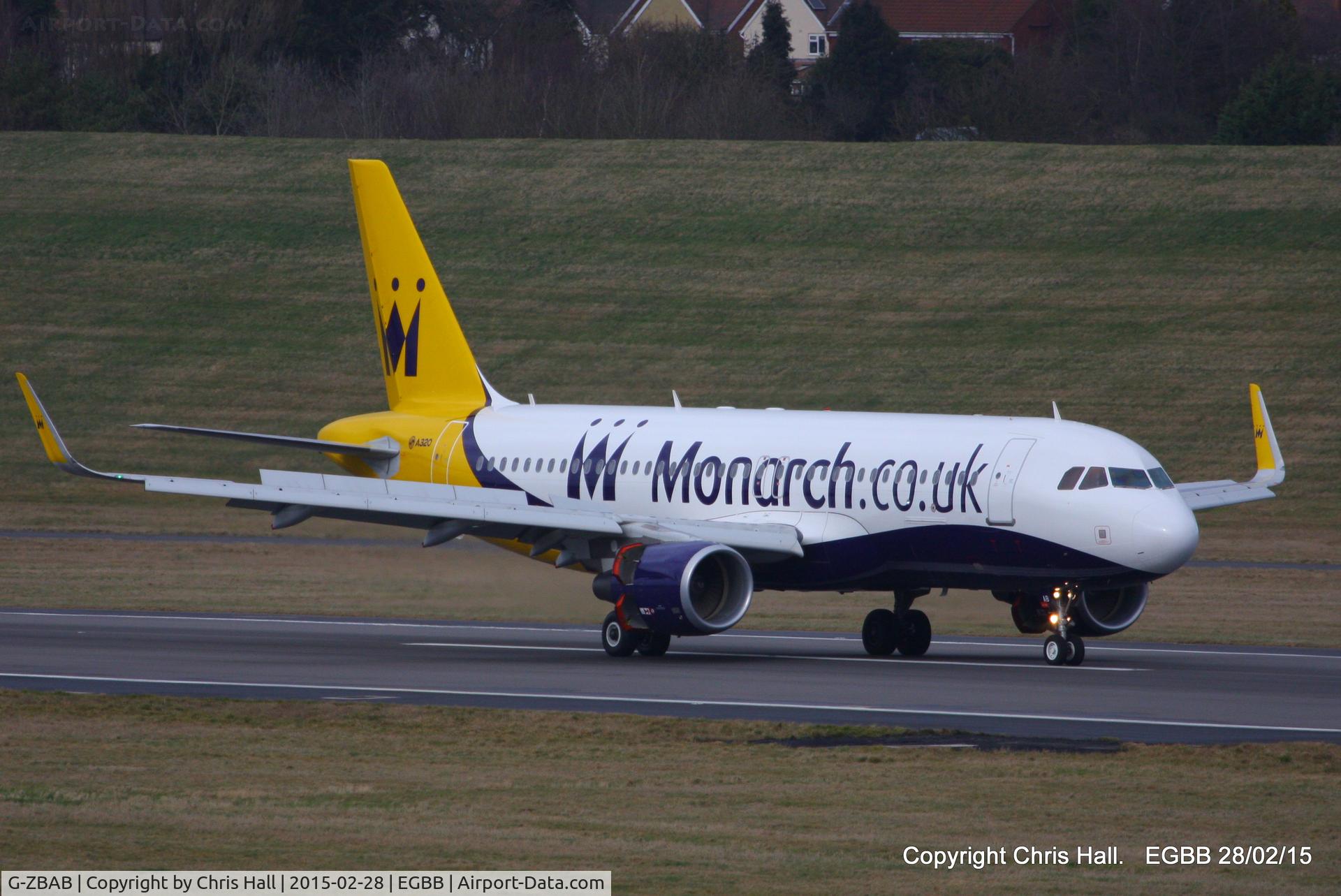 G-ZBAB, 2013 Airbus A320-214 C/N 5581, Monarch