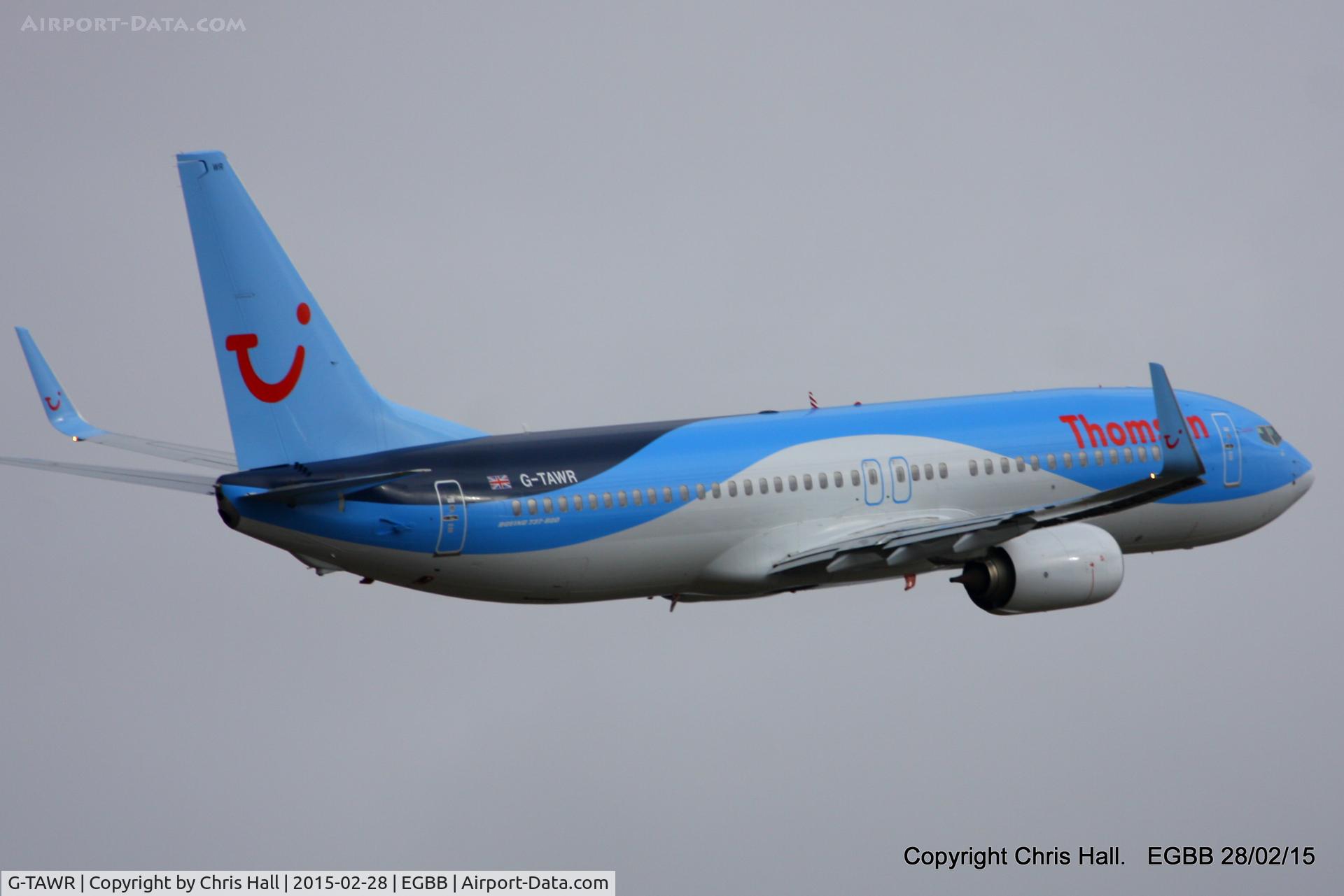 G-TAWR, 2013 Boeing 737-8K5 C/N 37256, Thomson