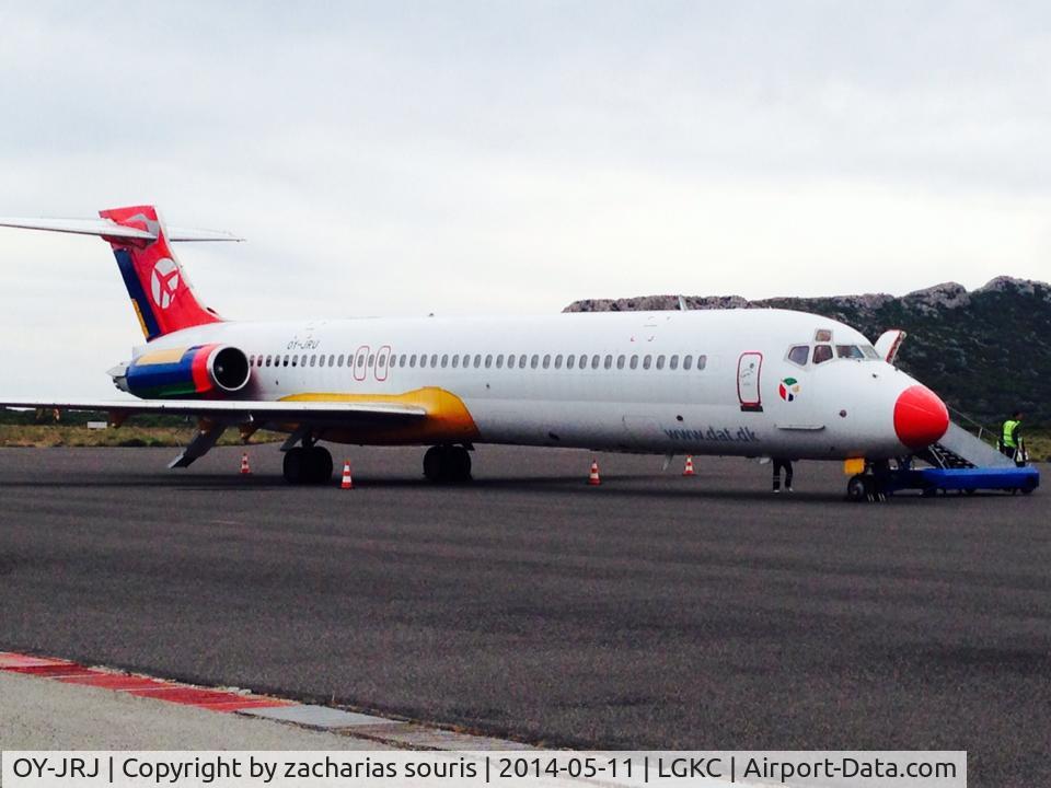 OY-JRJ, 1987 ATR 42-320 C/N 036, Dat  from  Billund MD-80 LGKC