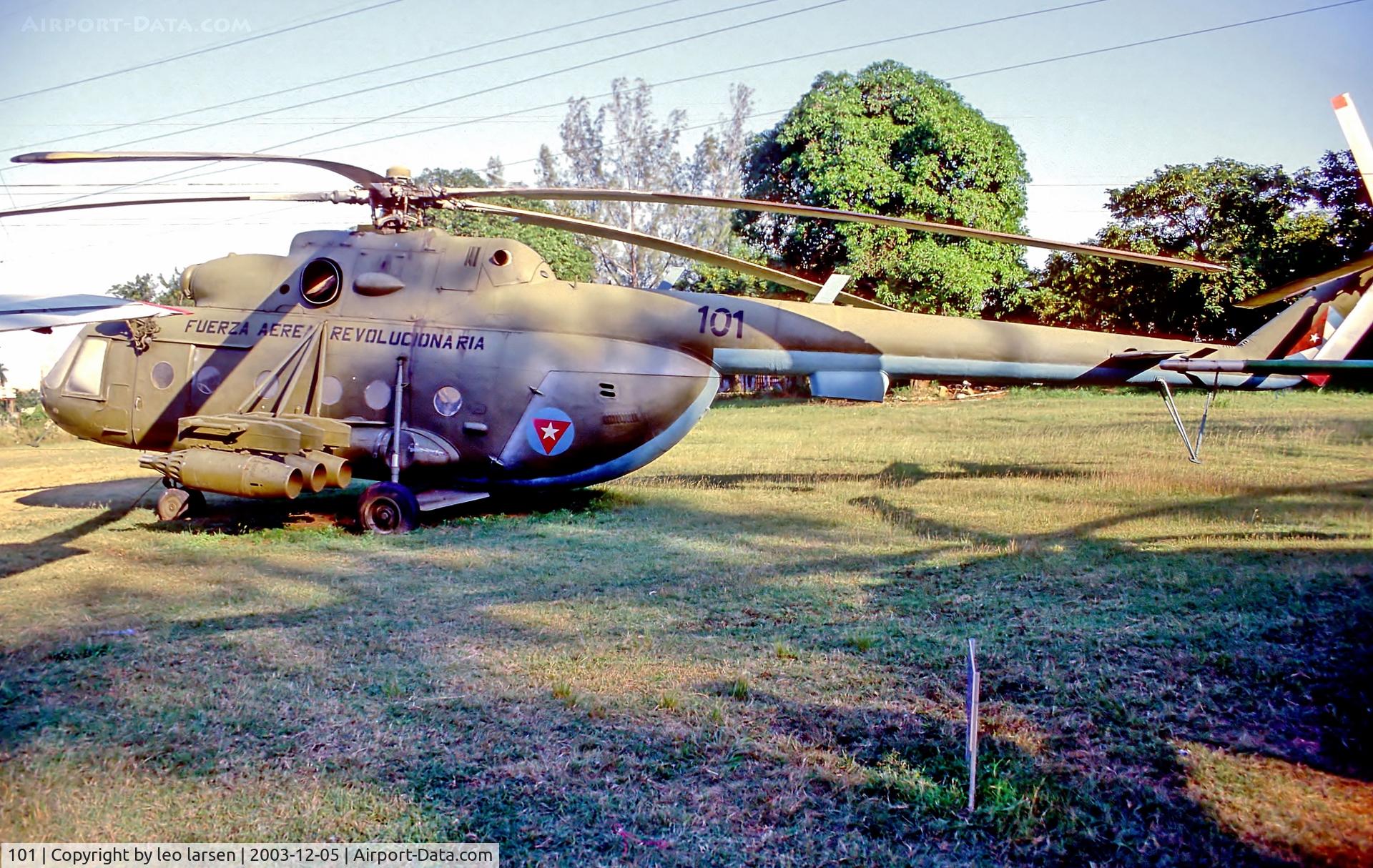 101, Mil Mi-17 Hip C/N 407M01, Museo del Aire Havana 5.12.03