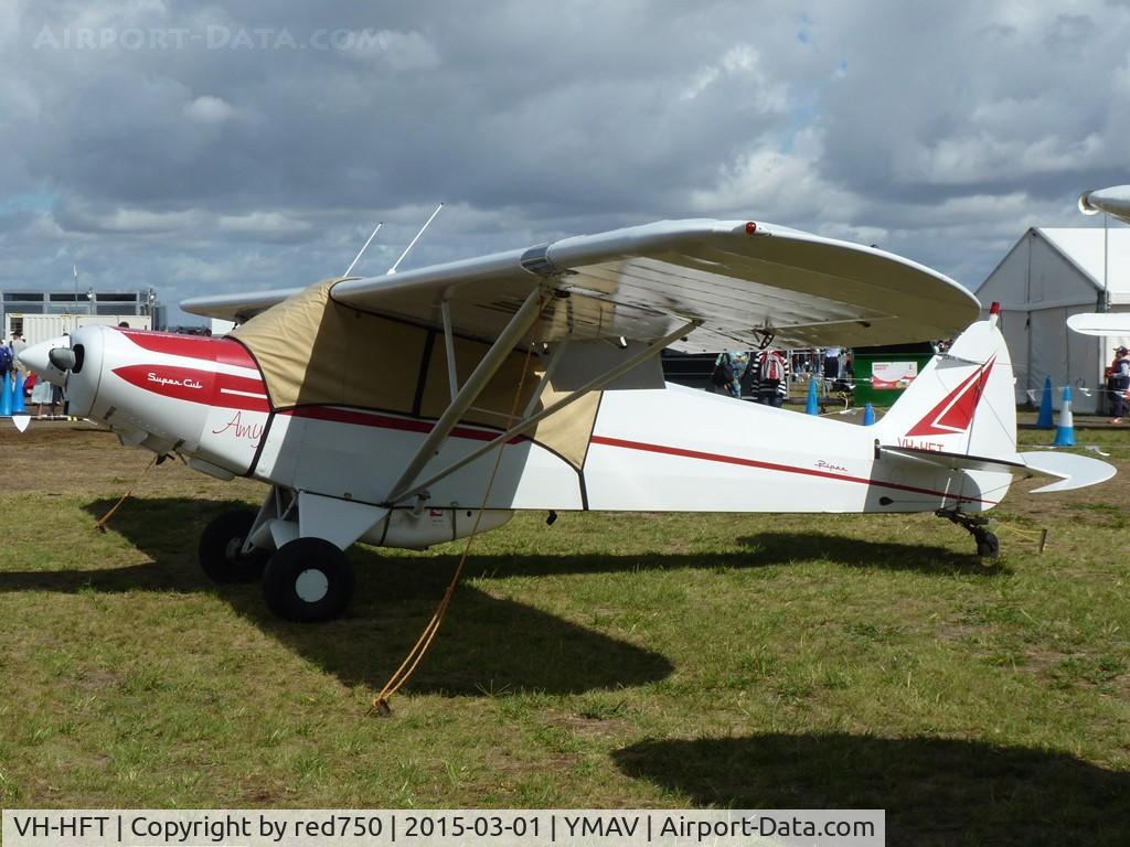 VH-HFT, 1952 Piper PA-18 Super Cub C/N 18-1754, Piper Super Cub VH-HFT at Avalon 2015
