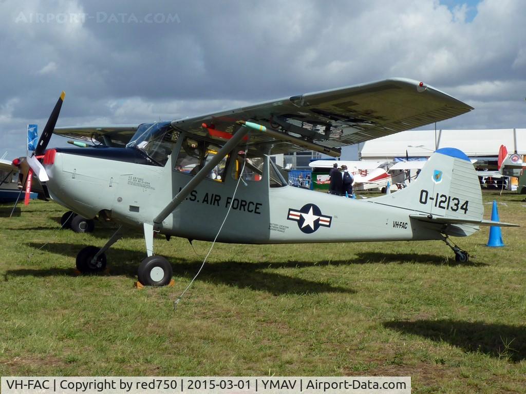 VH-FAC, 1952 Cessna O-1G Bird Dog C/N 22448, Cessna 'Bird Dog'VH-FAC at Avalon 2015