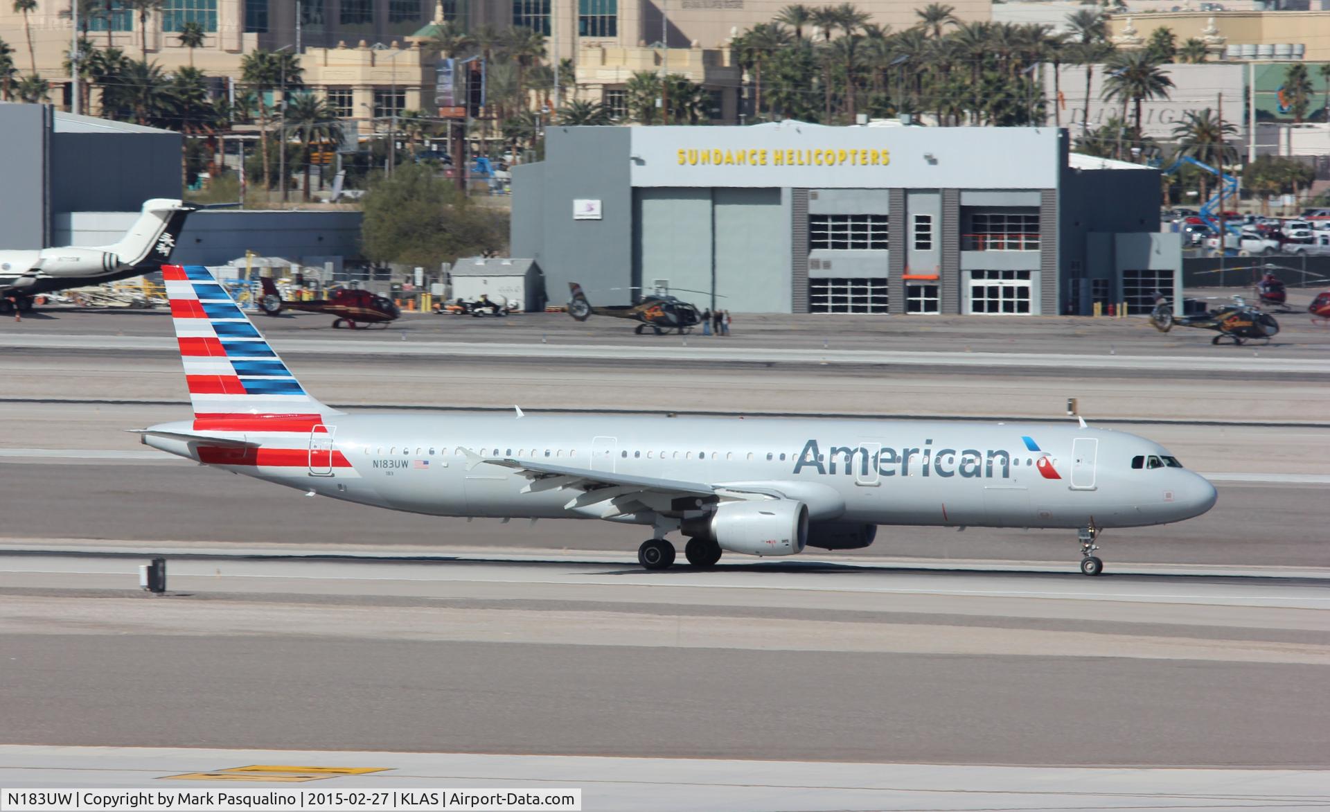 N183UW, 2001 Airbus A321-211 C/N 1539, Airbus A321