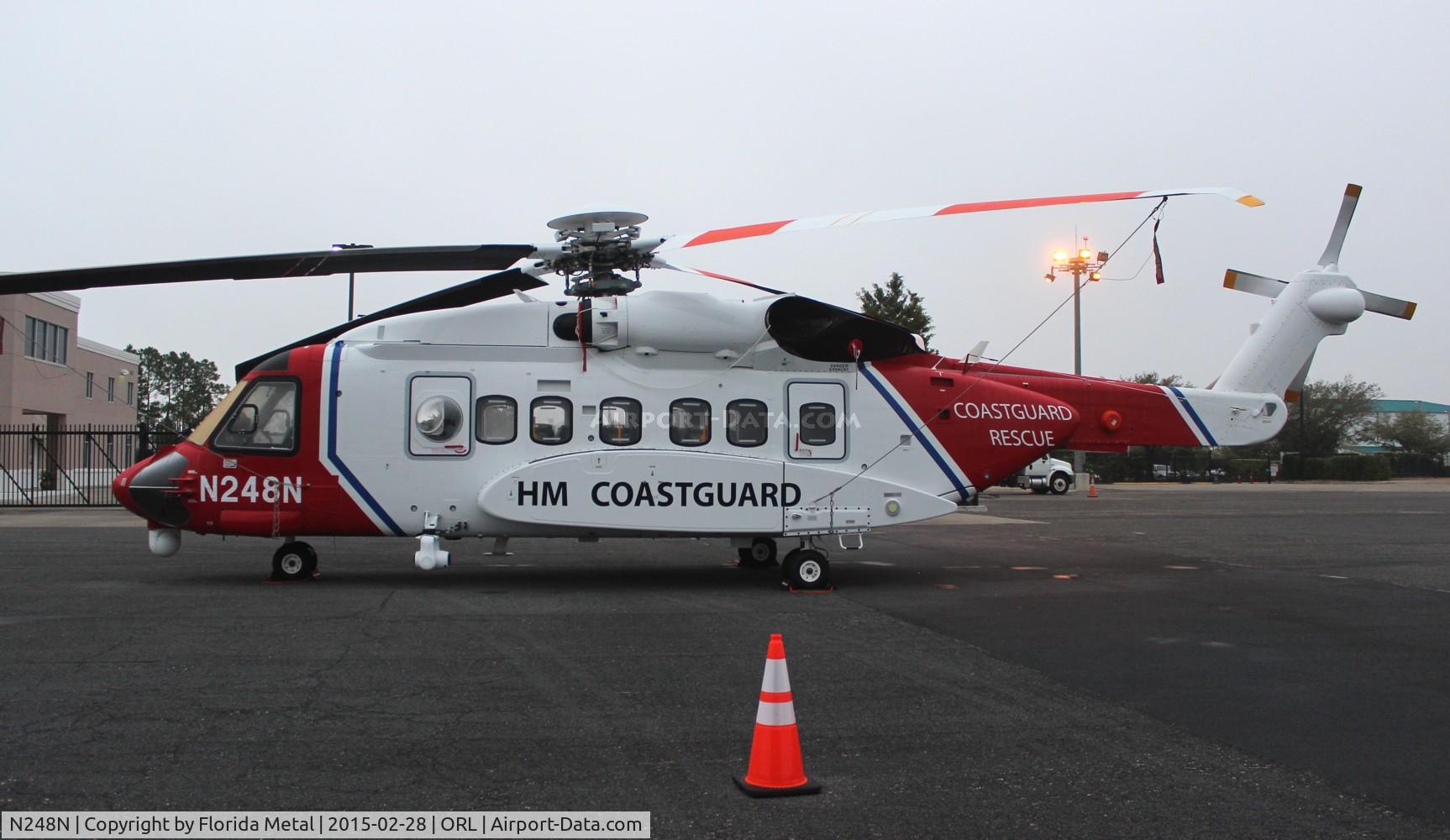 N248N, 2014 Sikorsky S-92A C/N 920248, HM Coast Guard S-92A