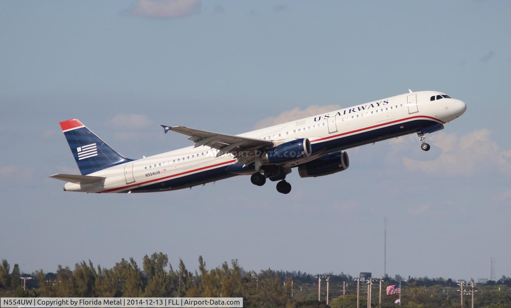 N554UW, 2011 Airbus A321-231 C/N 4866, US Airways A321