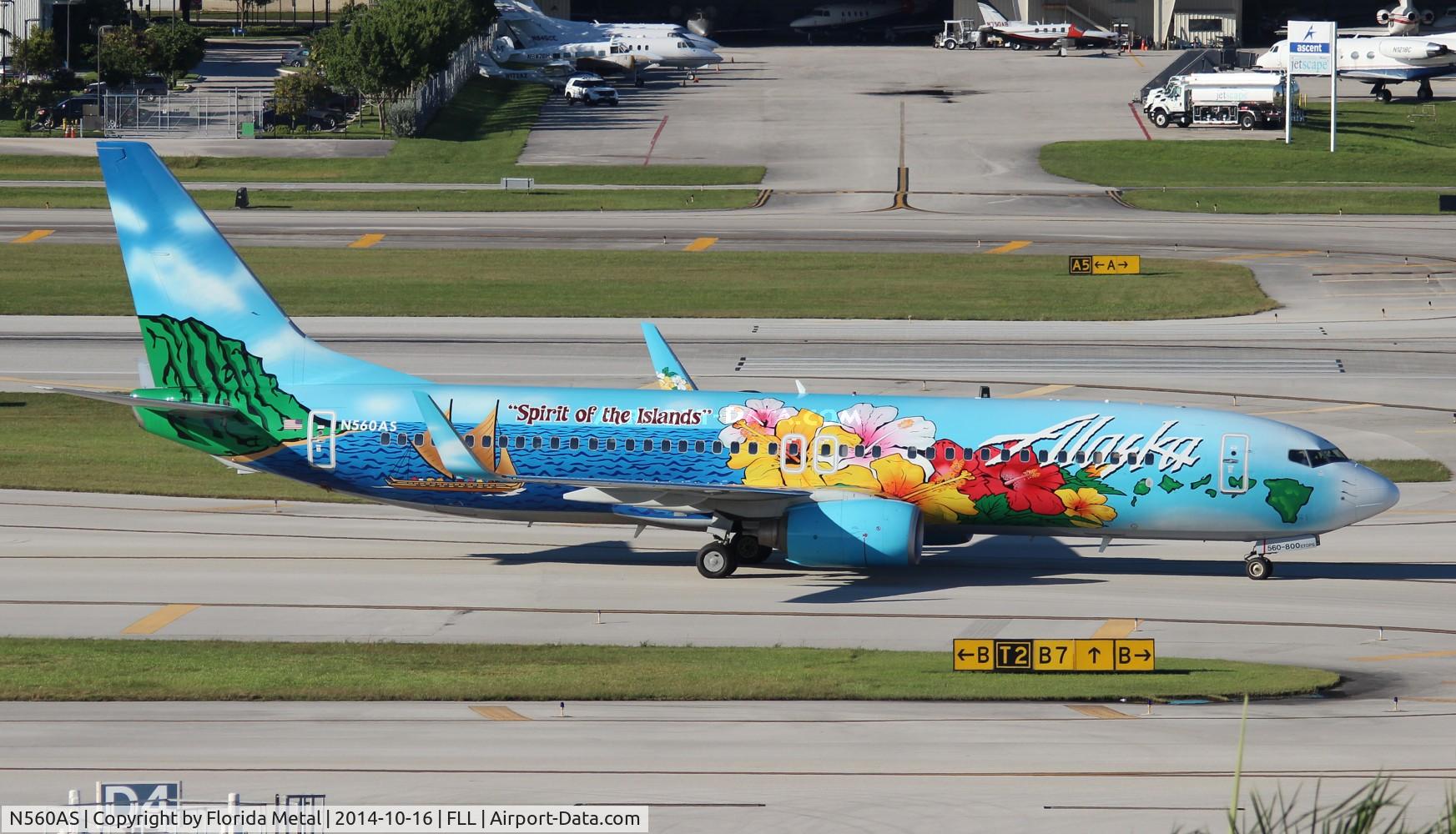 N560AS, 2006 Boeing 737-890 C/N 35179, Alaska Hawaii