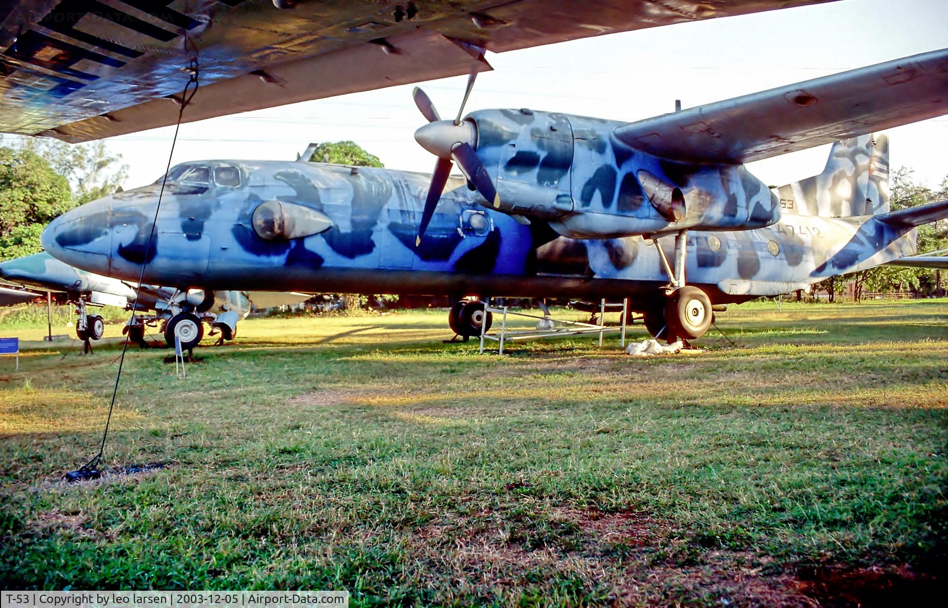 T-53, 1978 Antonov An-26 C/N 7106, Museo del Aire Hana 5.12.03.ex CCCP-47412