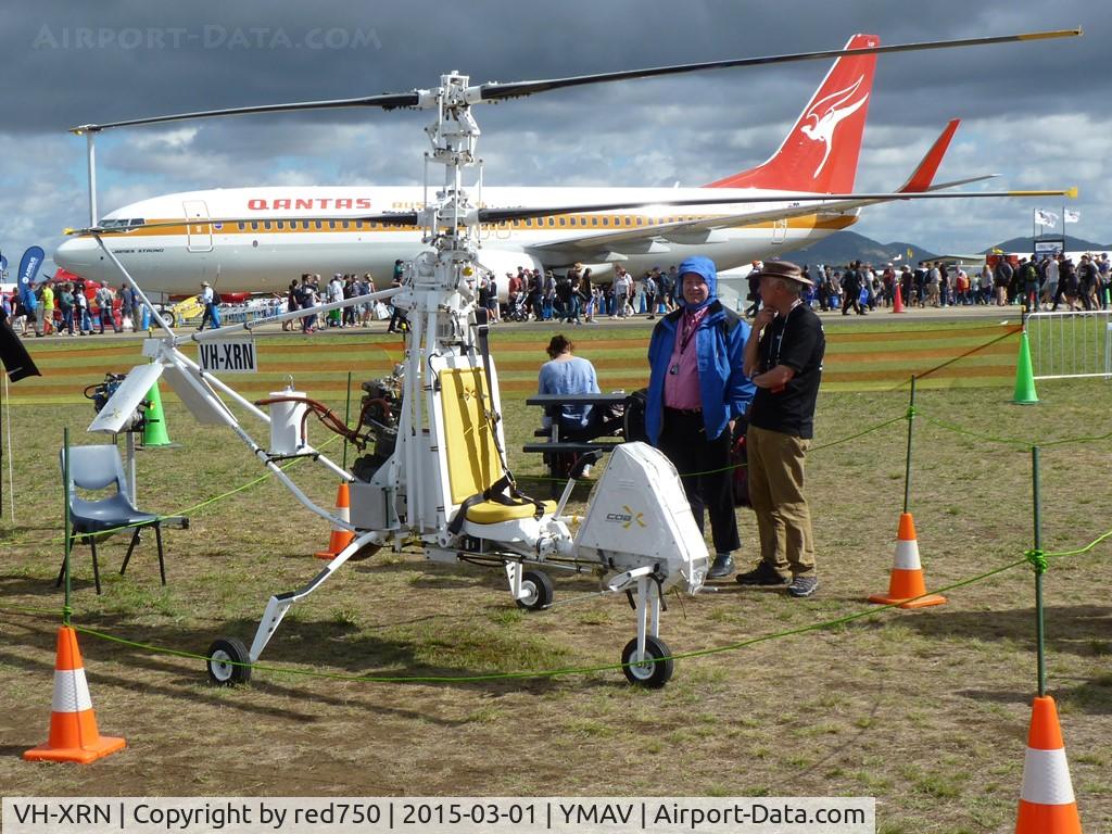 VH-XRN, 1960 Gyrodyne XRON Rotorcycle Optimised C/N 4008, Co-axial Rotor XRON Gyro VH-XRN at Avalon 2015