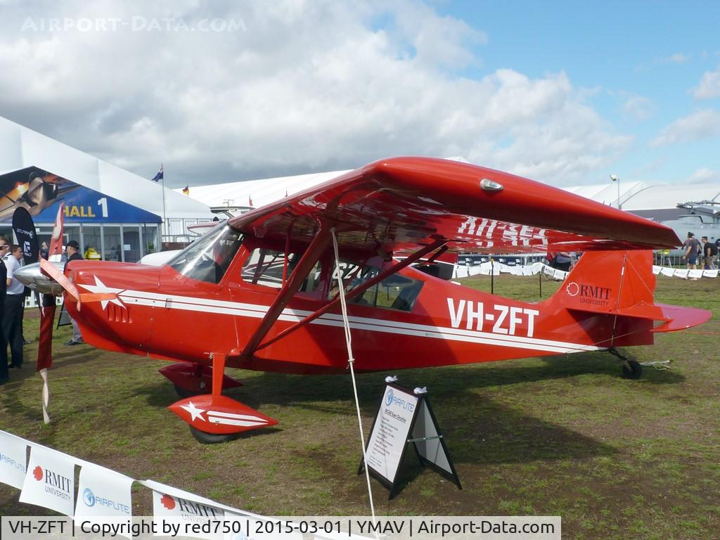 VH-ZFT, 2012 American Champion 8KCAB Decathlon Decathlon C/N 1114-2012, Champion 8KCAB VH-ZFT at Avalon 2015