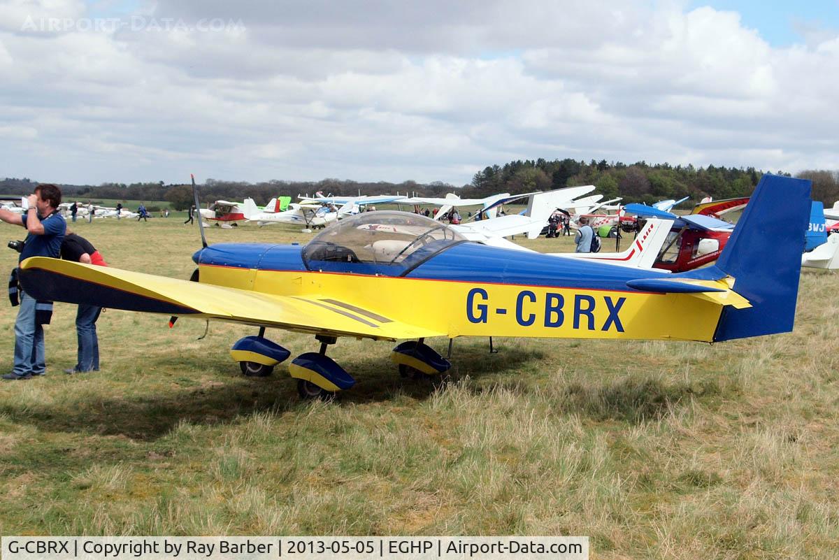G-CBRX, 2002 Zenair CH-601UL Zodiac C/N PFA 162A-13833, G-CBRX   Zenair CH.601UL Zodiac [PFA 162A-13833] Popham~G 05/05/2013