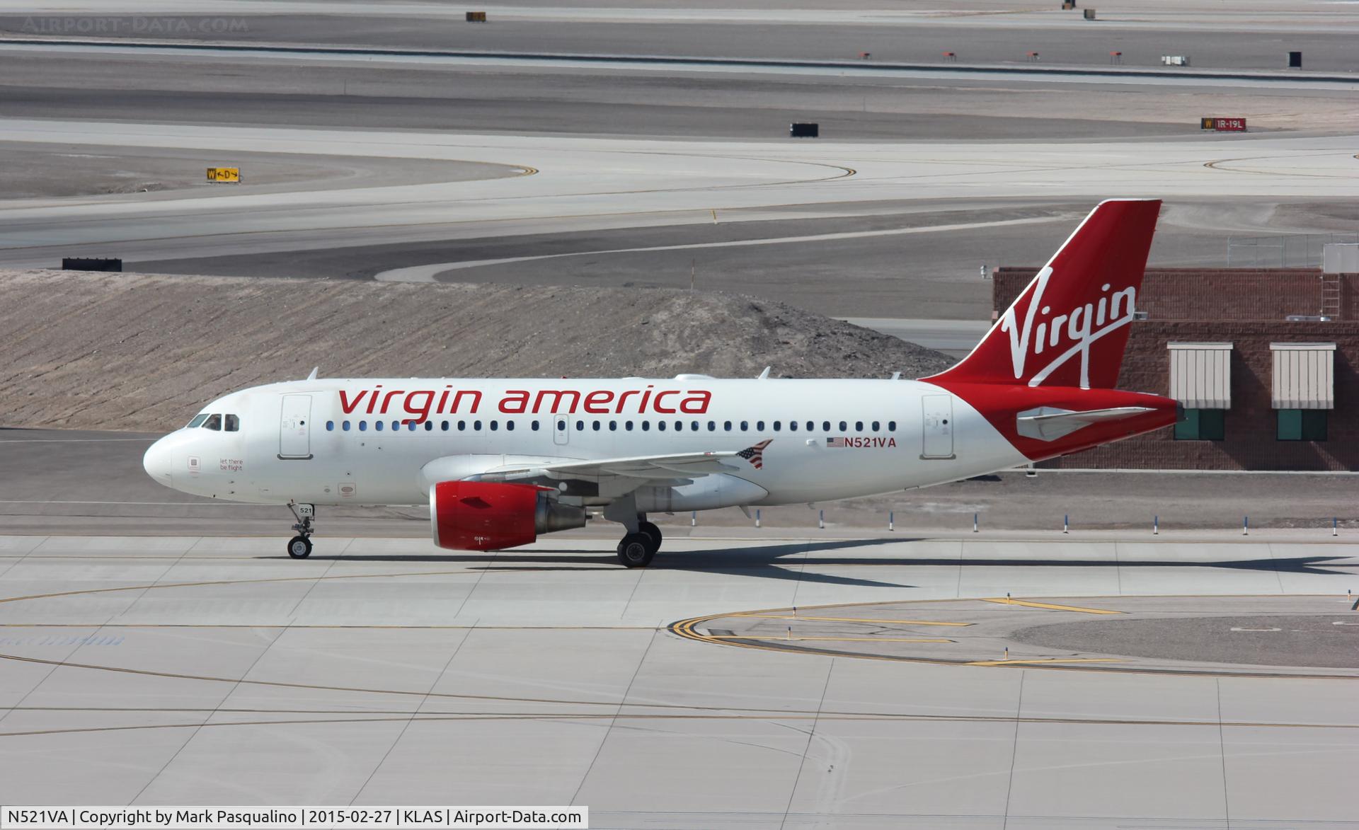 N521VA, 2006 Airbus A319-112 C/N 2773, Airbus A319