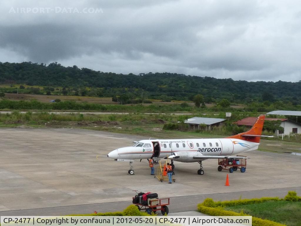 CP-2477, 1993 Fairchild SA-227DC Metro 23 C/N DC-830B, Aerocon CP-2477 preparing to leave Yacuiba to Tarija