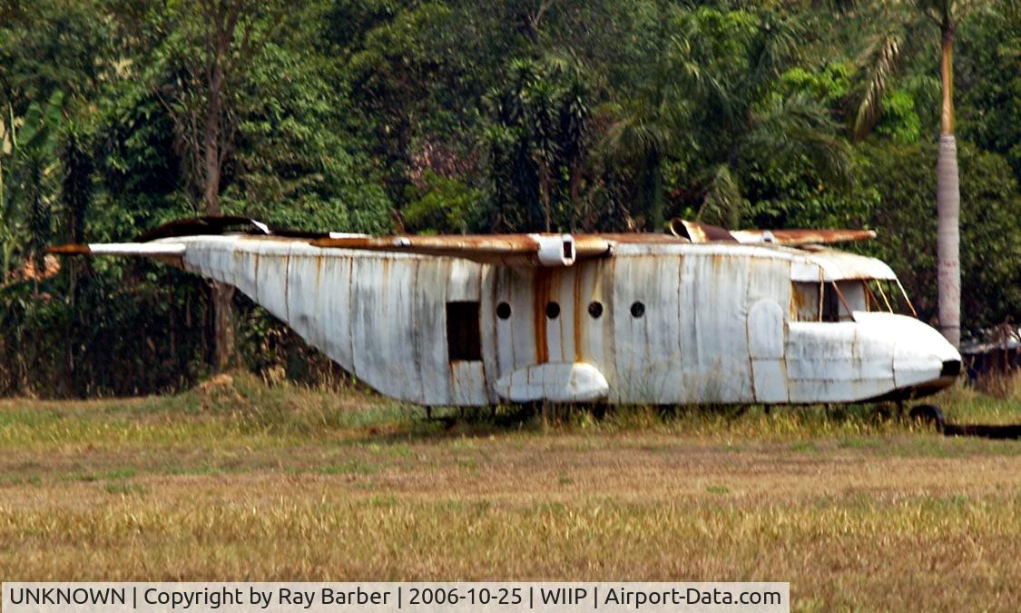 UNKNOWN, Miscellaneous Various C/N unknown, Un-identified aircraft Pondok Cabe~PK 25/10/2006 (WIIP)