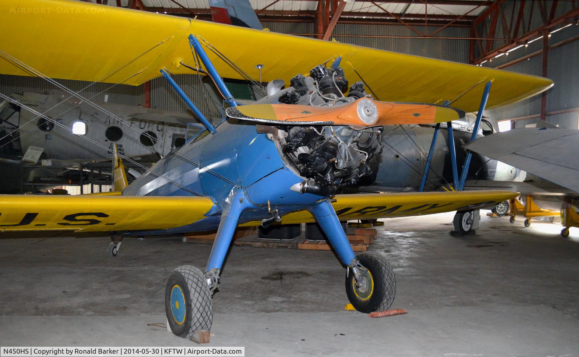 N450HS, 1942 Boeing E75 C/N 75-3876, Aircraft 043 at the Vintage Flight Museum