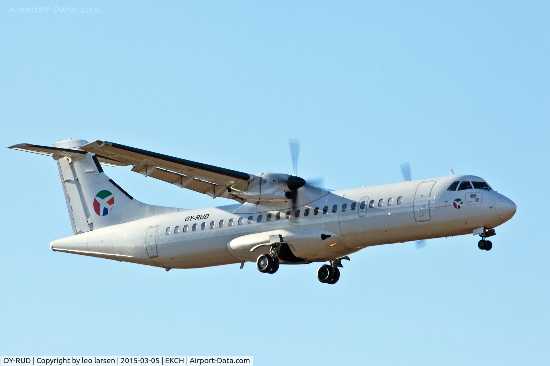 OY-RUD, 1990 ATR 72-201 C/N 162, Copenhagen Kastrup 5.3.15