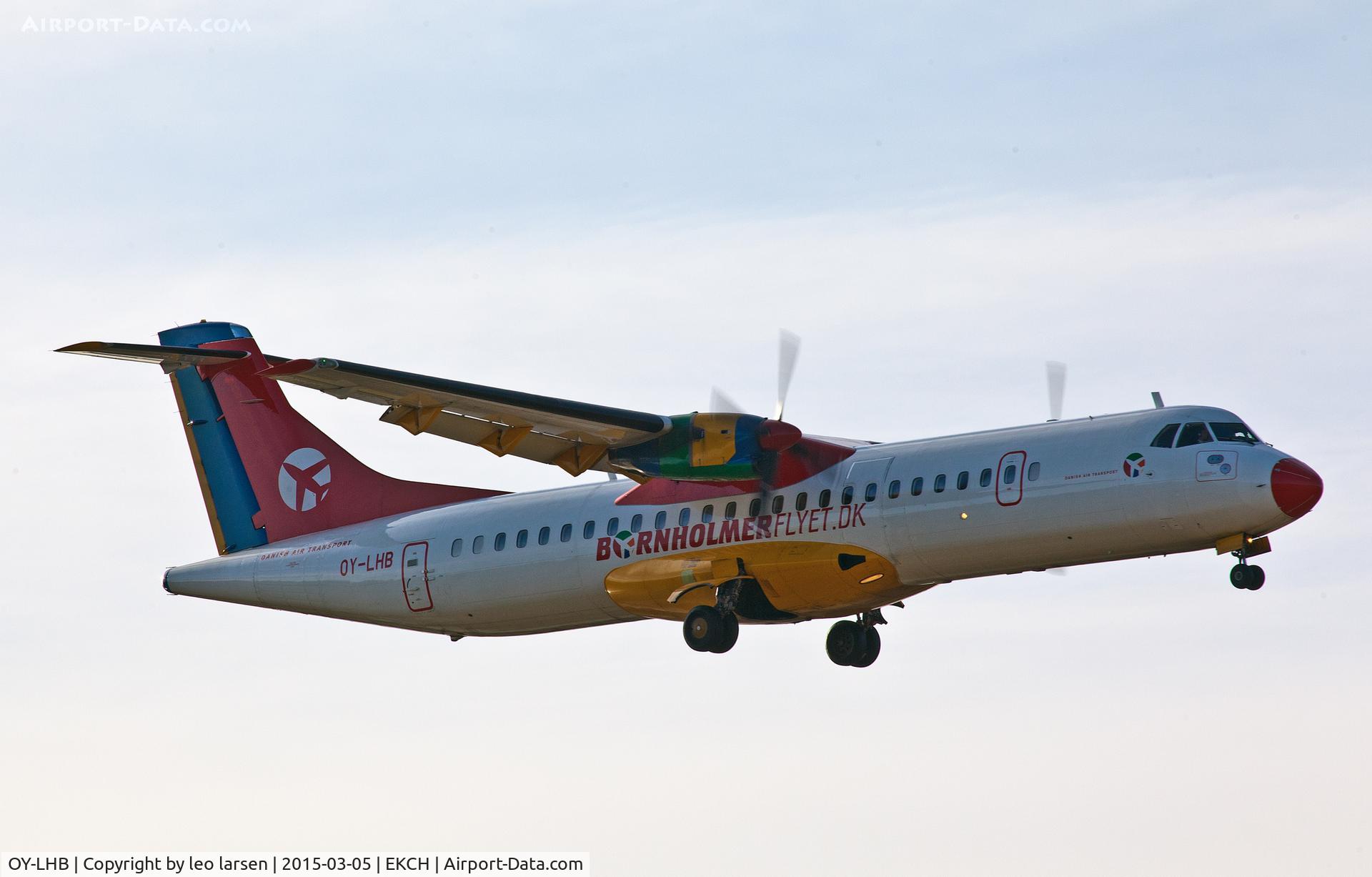 OY-LHB, 1997 ATR 72-202 C/N 496, Copenhagen Kastrup 5.3.15