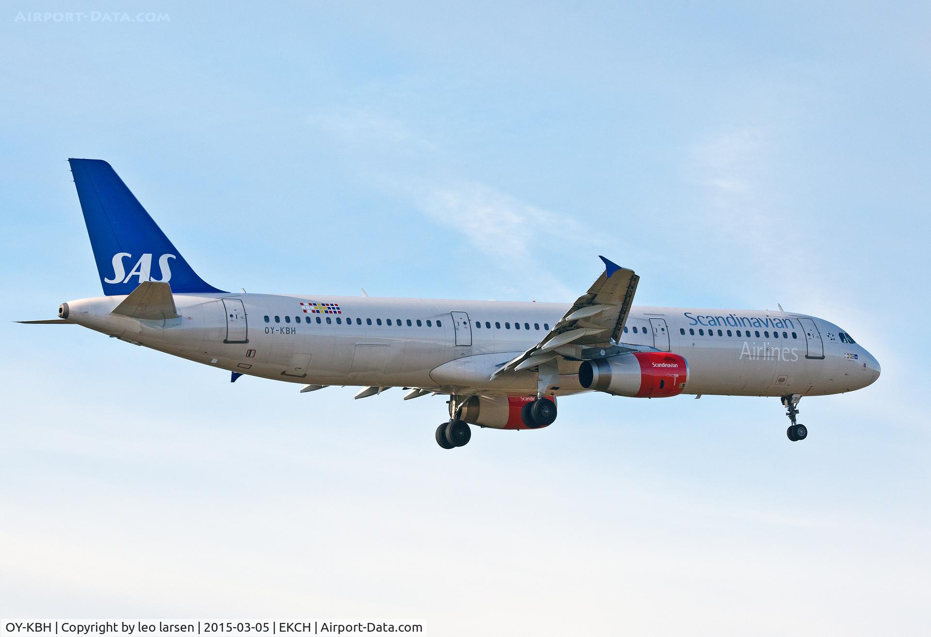 OY-KBH, 2002 Airbus A321-232 C/N 1675, Copenhagen Kastrup 5.3.15