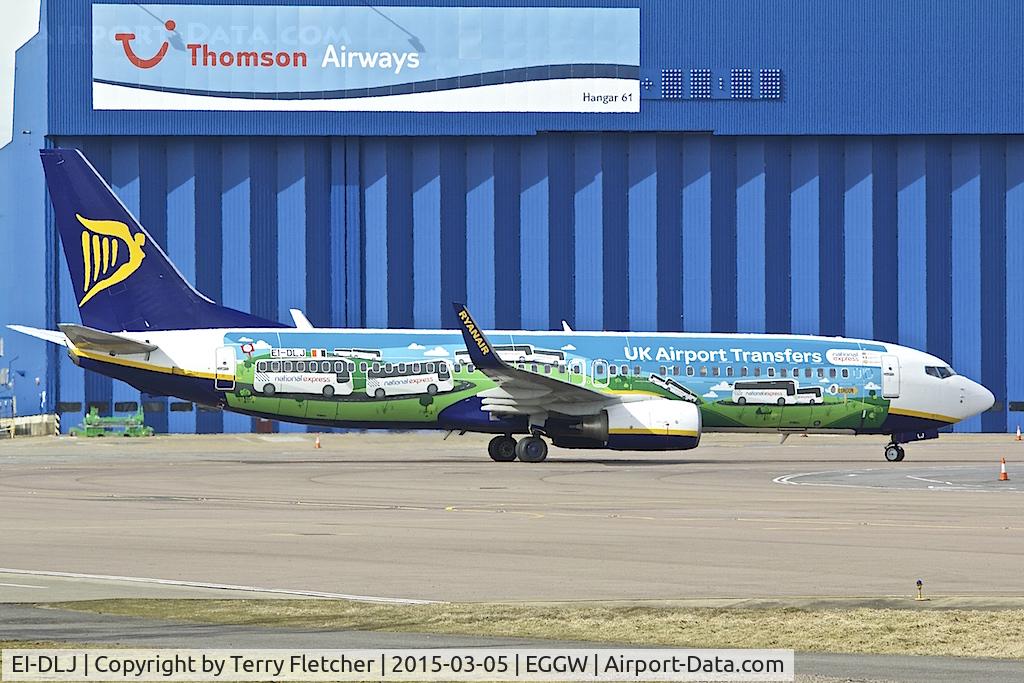 EI-DLJ, 2006 Boeing 737-8AS C/N 34177, Unusual Ryanair logojet