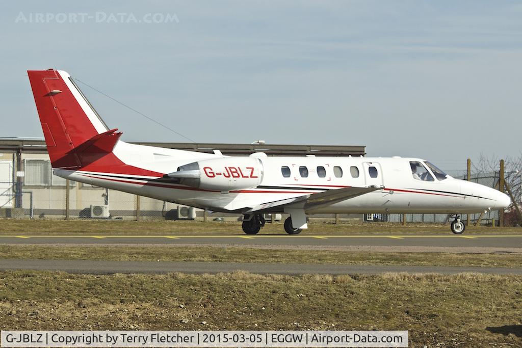 G-JBLZ, 2002 Cessna 550 Citation Bravo C/N 550-1018, 2002 Cessna 550 Citation Bravo, c/n: 550-1018 at Luton