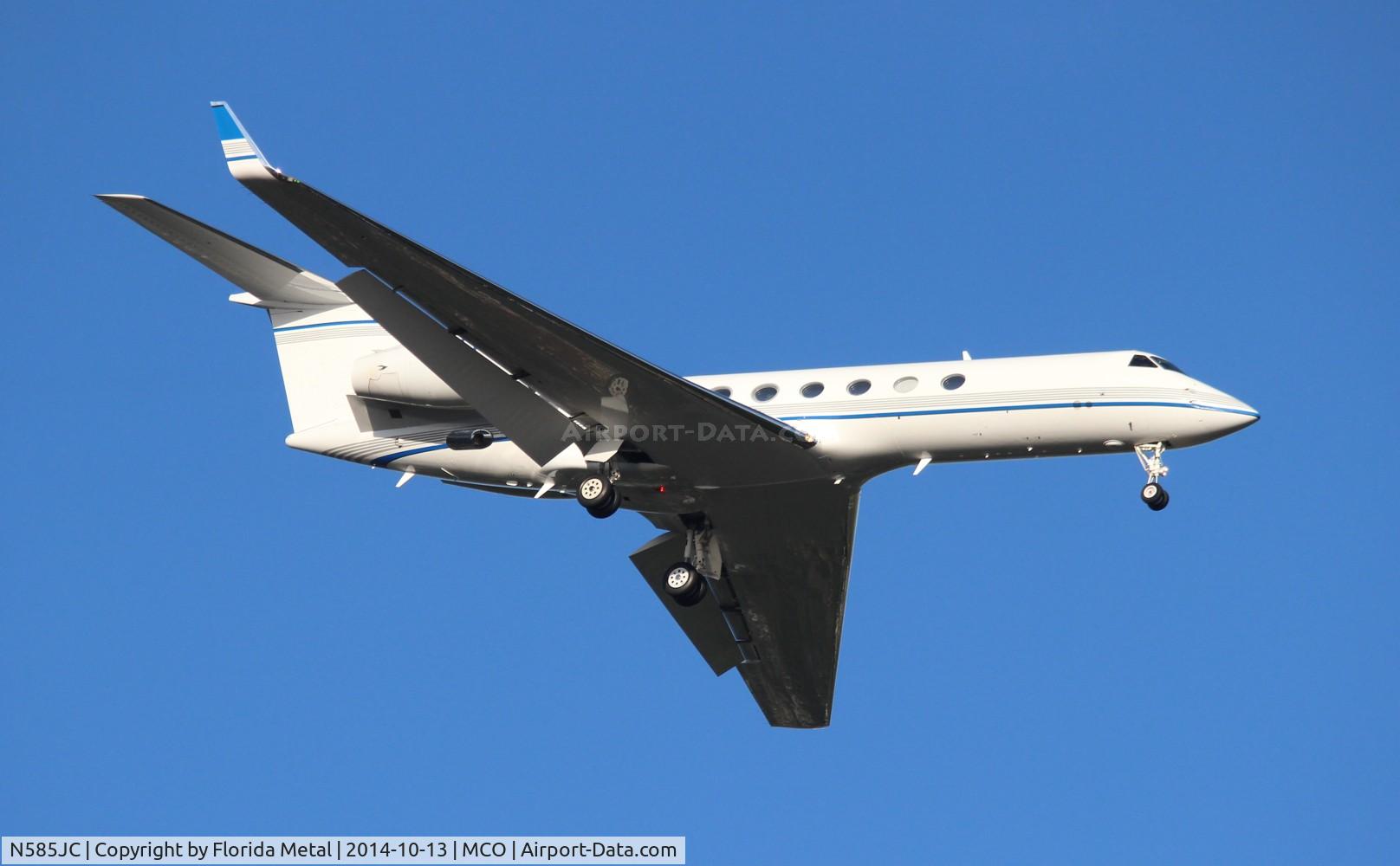 N585JC, 2000 Gulfstream Aerospace G-V C/N 618, Gulfstream V